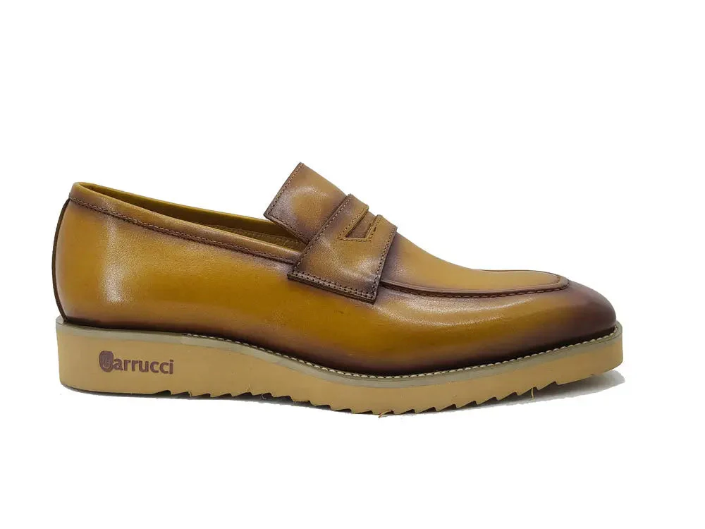 Patina Burnished Penny Loafer - Image 9