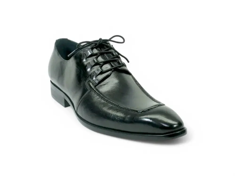 Patina Finish Calfskin Lace-up Shoe - Image 4
