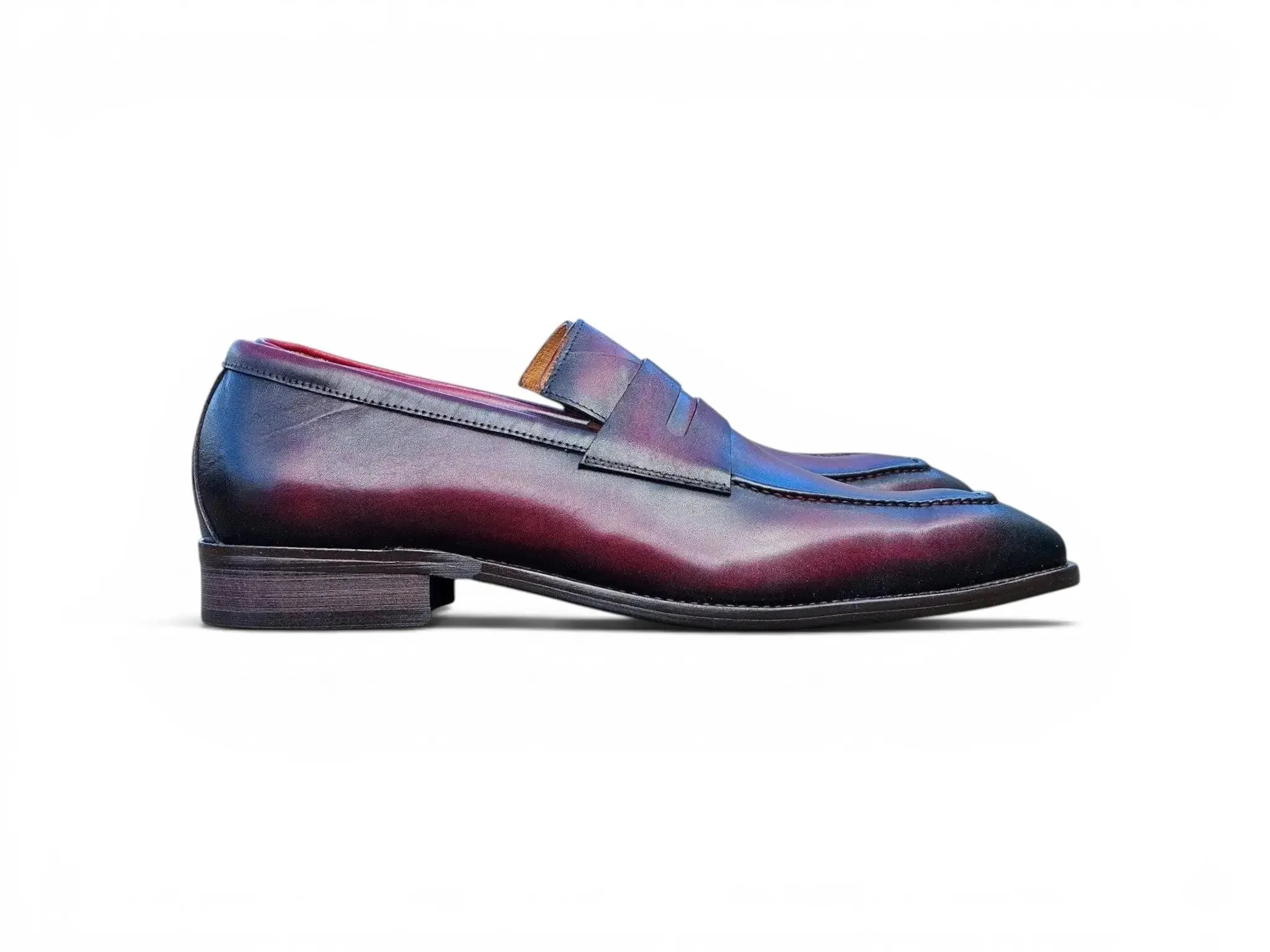 Patina Finished Penny Loafer - Image 23