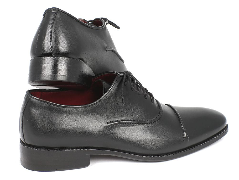 Paul Parkman Men's Captoe Oxfords Black - Image 4