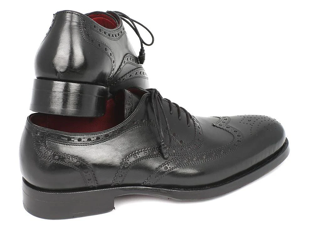 Paul Parkman Wingtip Oxford Goodyear Welted Black - Image 3