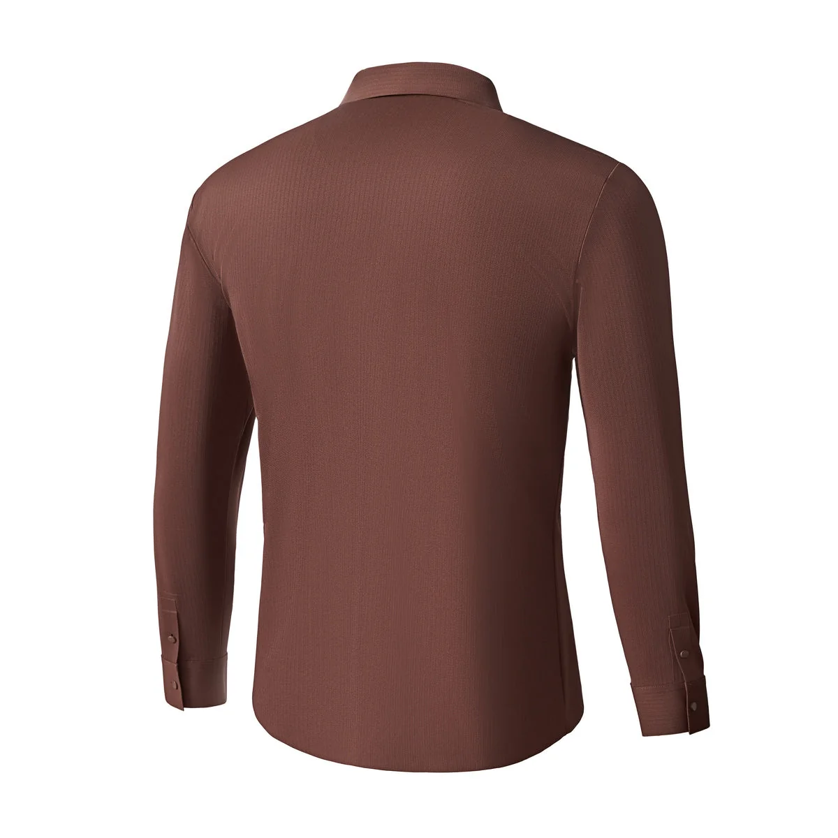 Precision Stitchless LS Shirt COFFEE - Image 3