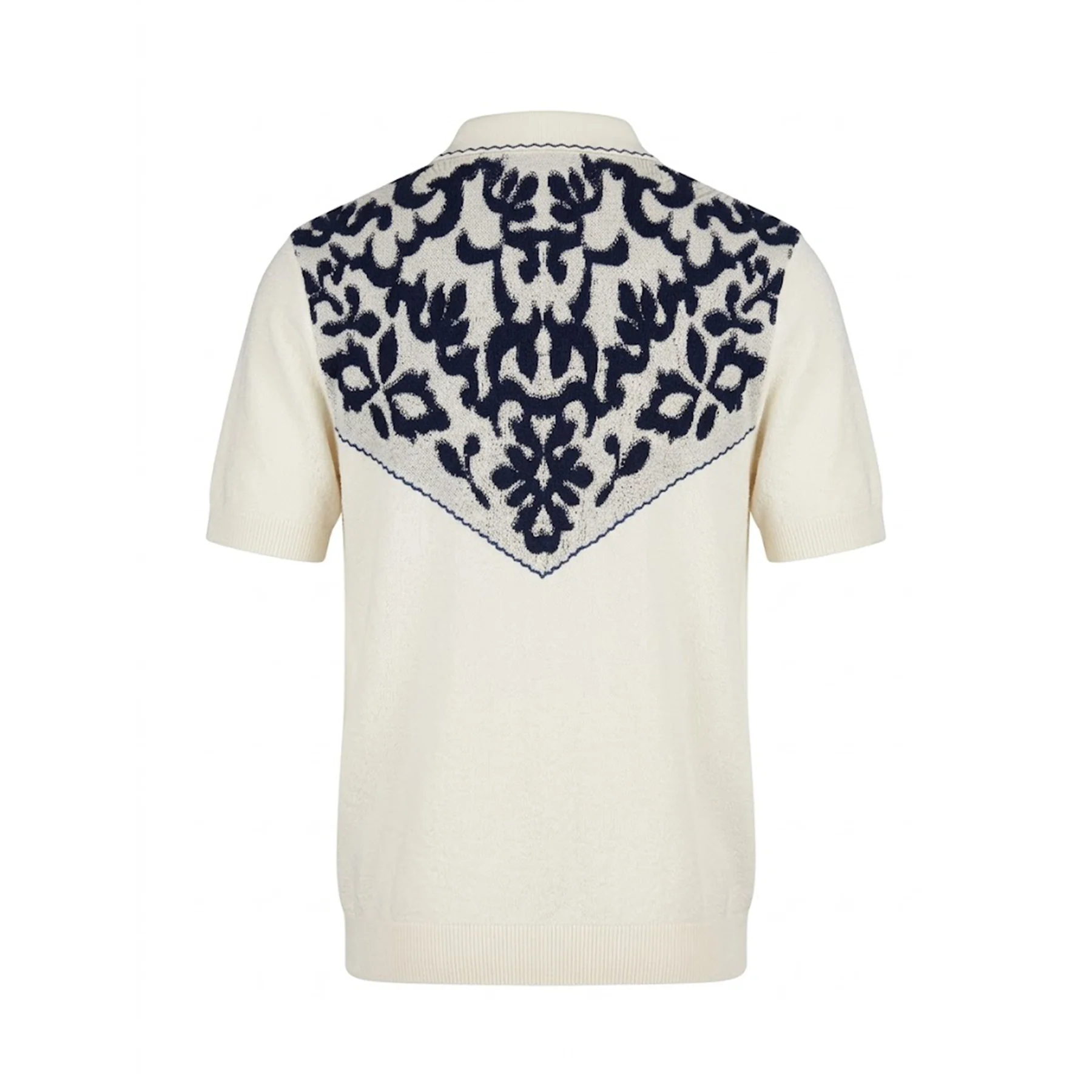 Prestige CMK-405 White Knit Shirt - Image 2