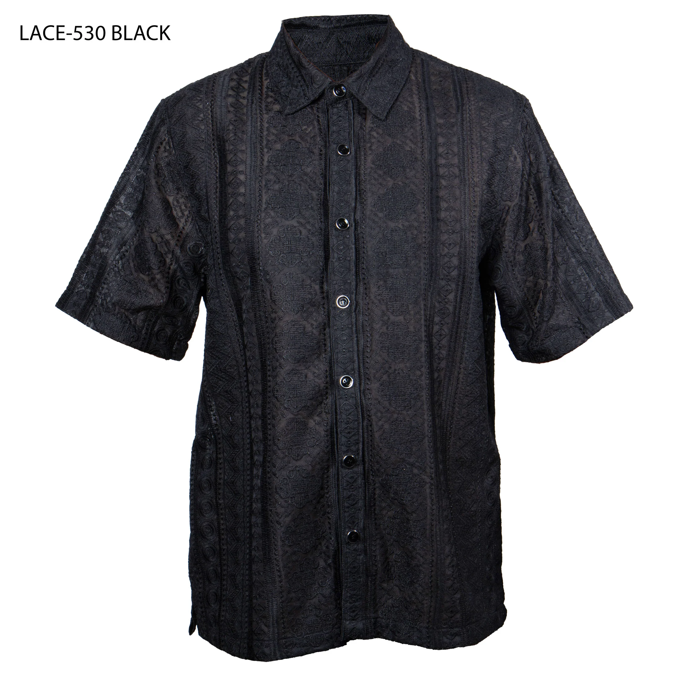 Prestige LACE-530 Black Lace Shirt