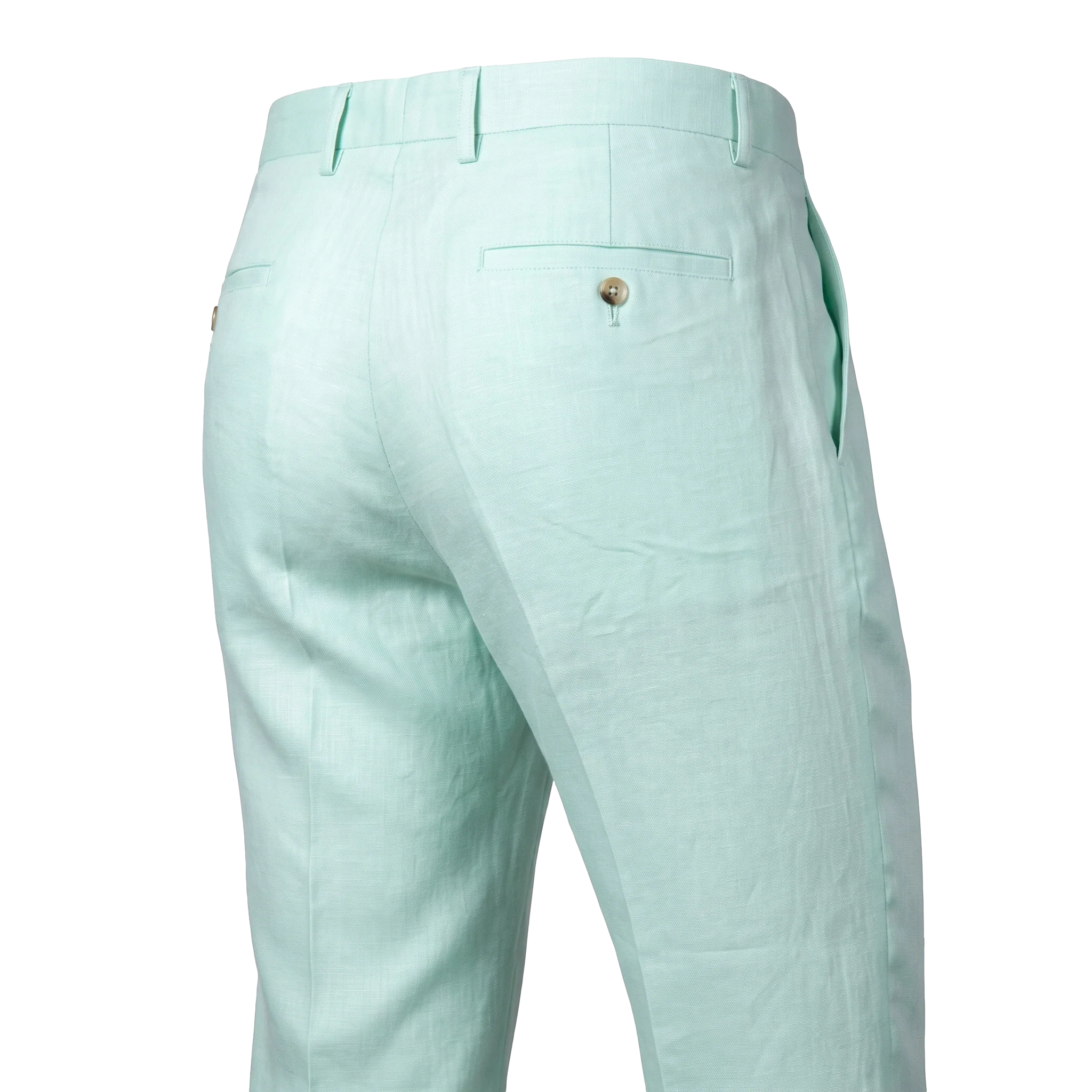 Prestige LUX-660 Mint Linen Pants - Image 2
