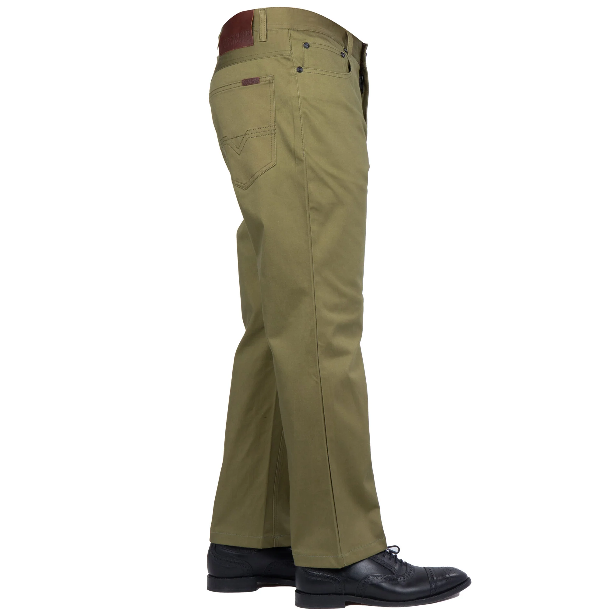 Prestige Men's Olive COP-100 High-end Pants - Image 2