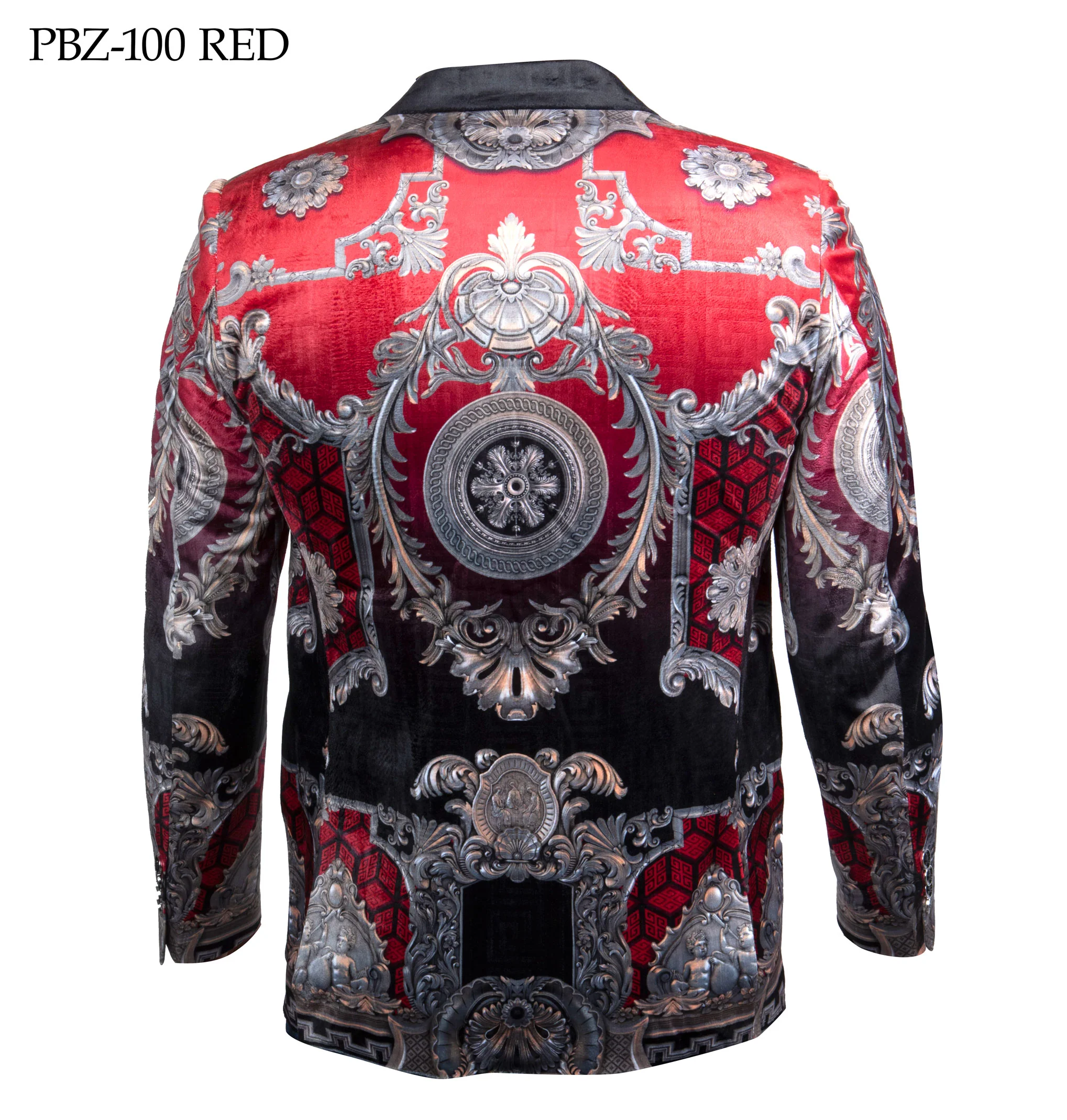 Prestige PBZ-100 Red Velour Blazer - Image 2