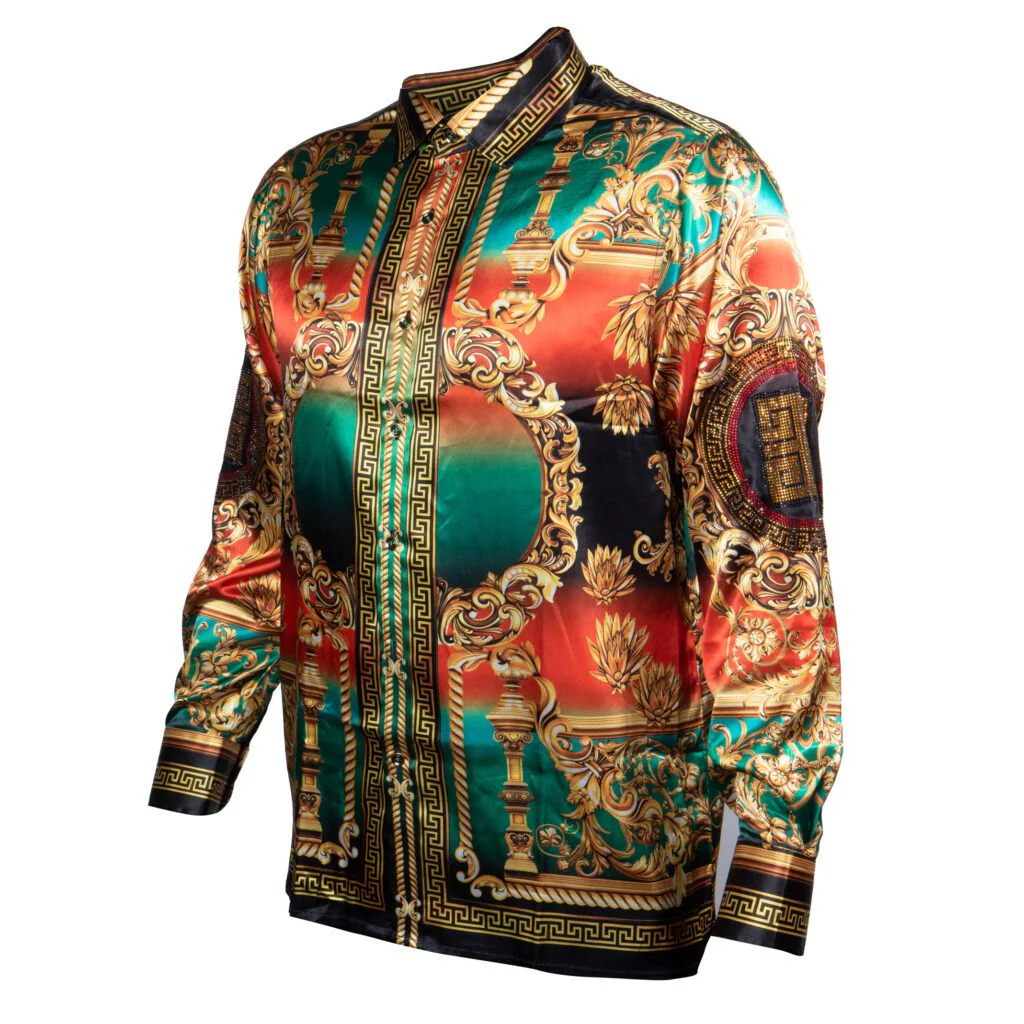 Prestige Royal Fleur-de-lis Button Up Shirt - Image 2