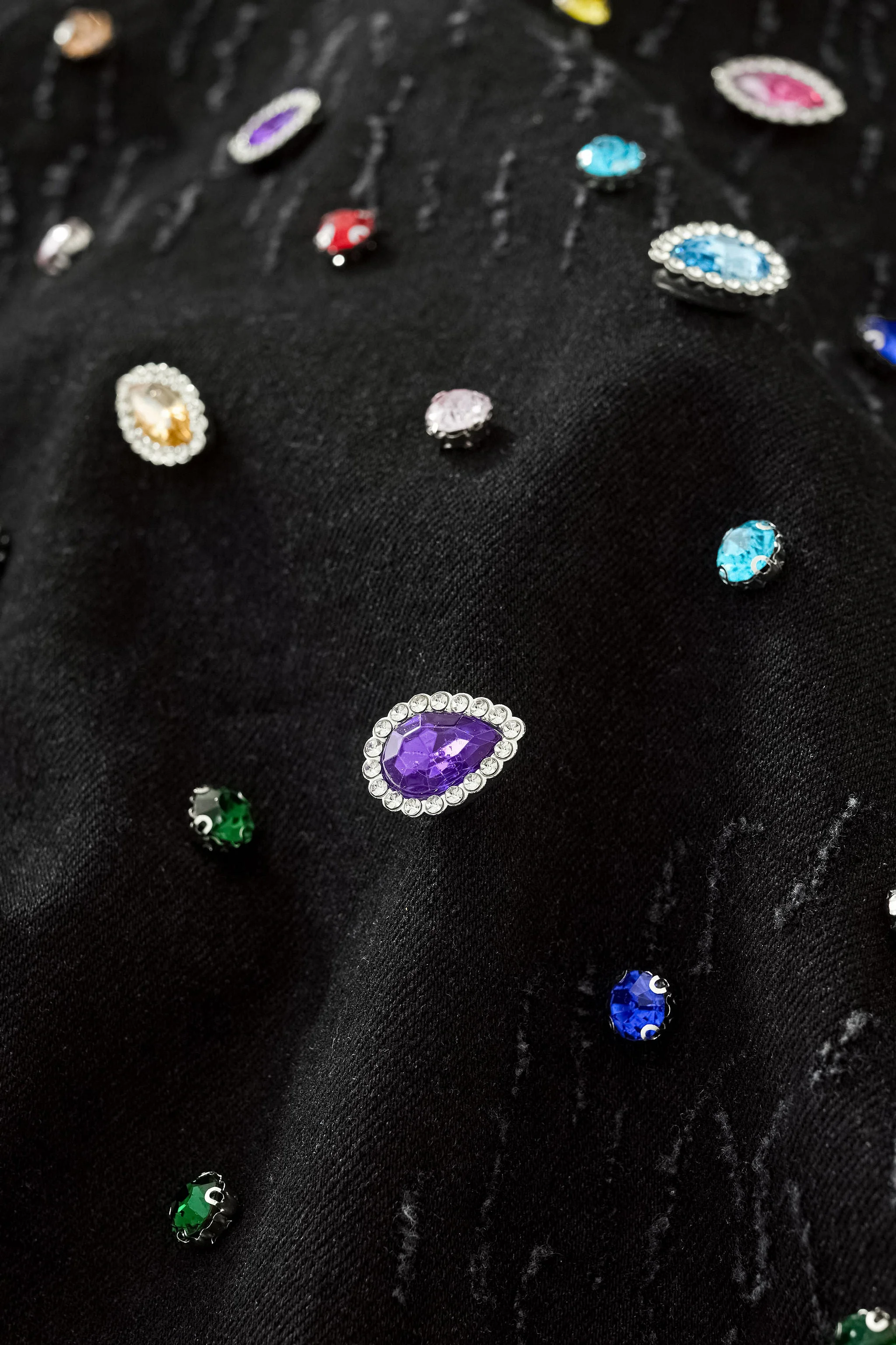 Prism Gem Denim Jkt – Century Penthouse BLACK - Image 9
