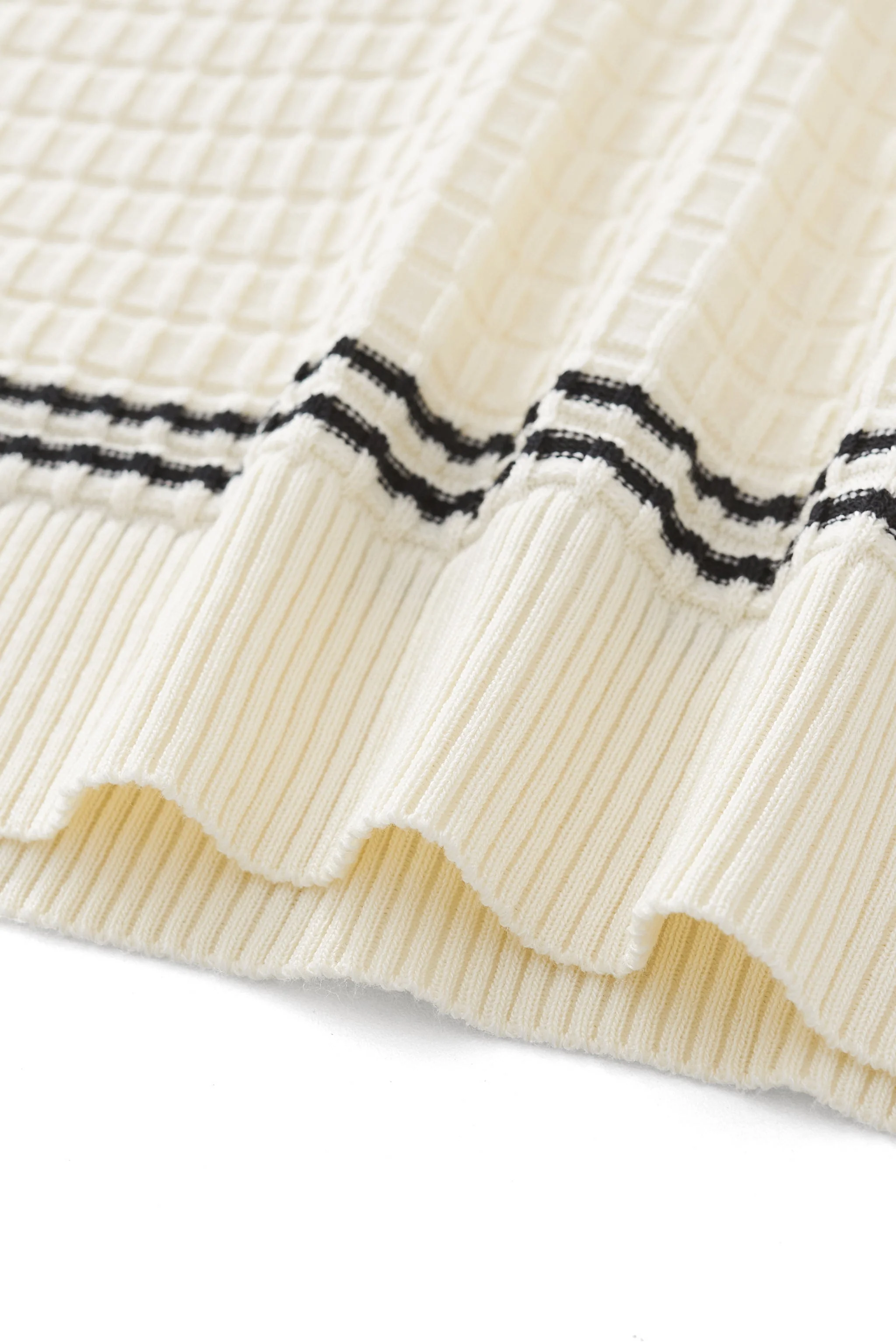 Refined Motion Knit Polo IVORY - Image 6