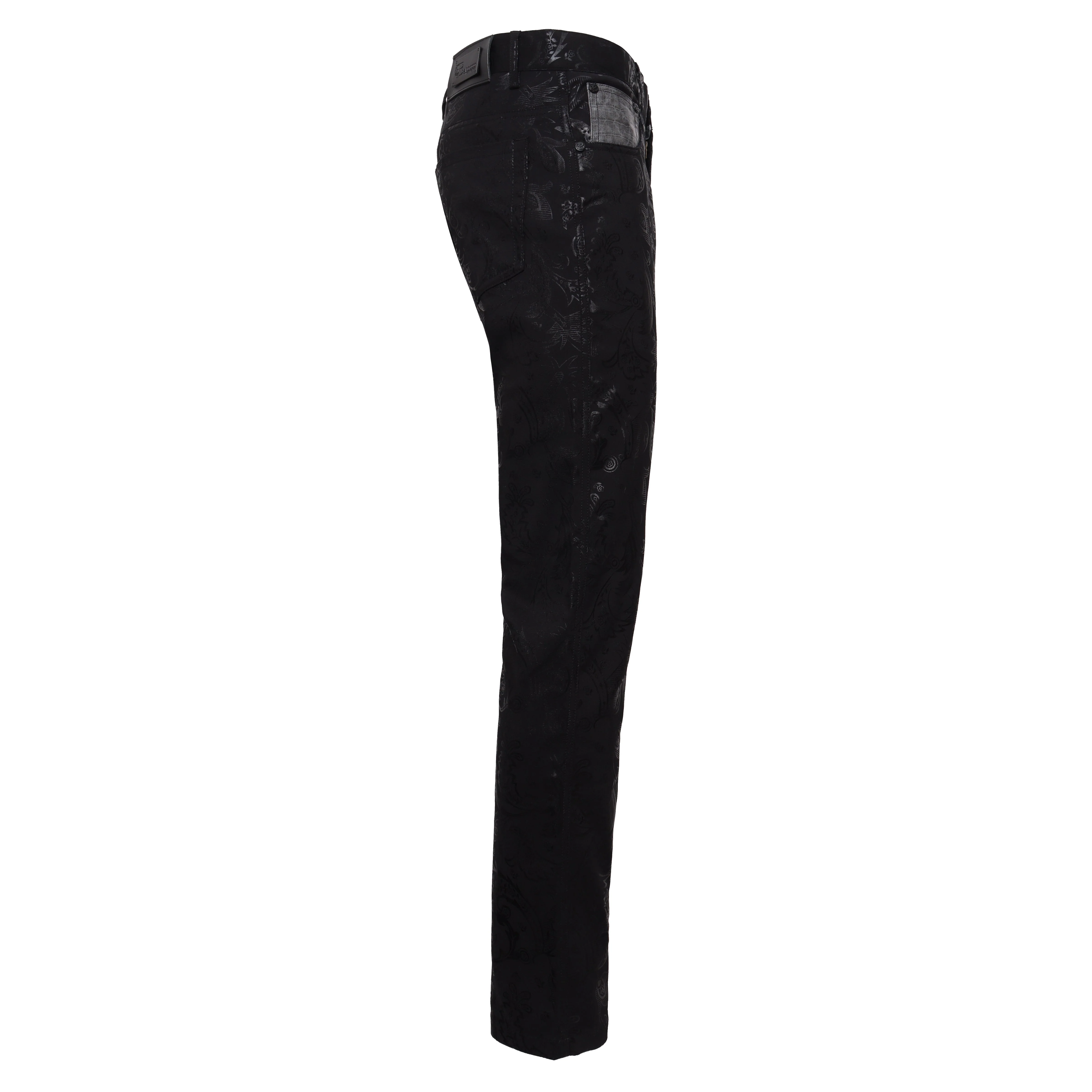 APEX Slim-Fit Pants BLACK - Image 2