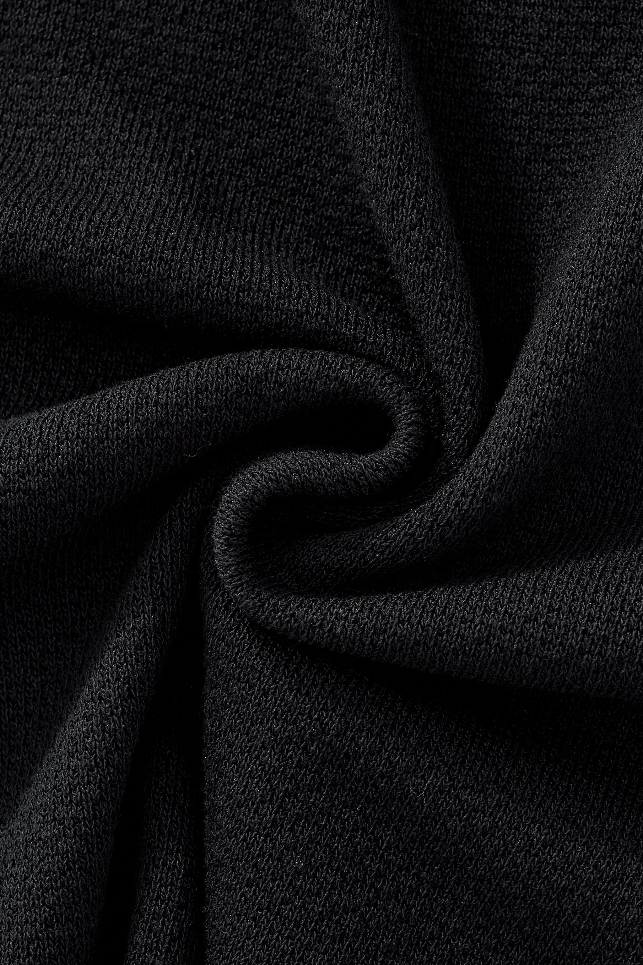 Retro Stripe Zip Knit Polo BLACK/KHAKI - Image 7