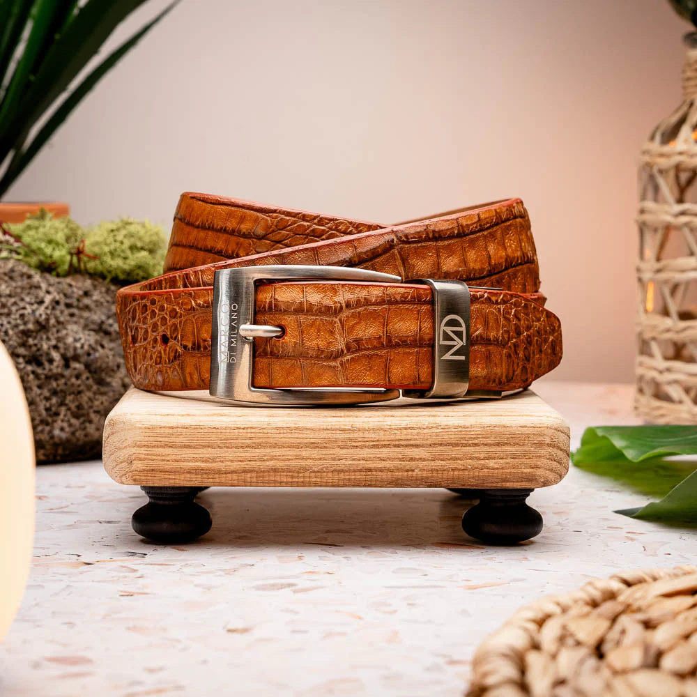 Marco Di Milano Riccardo Belt Cognac - Image 2