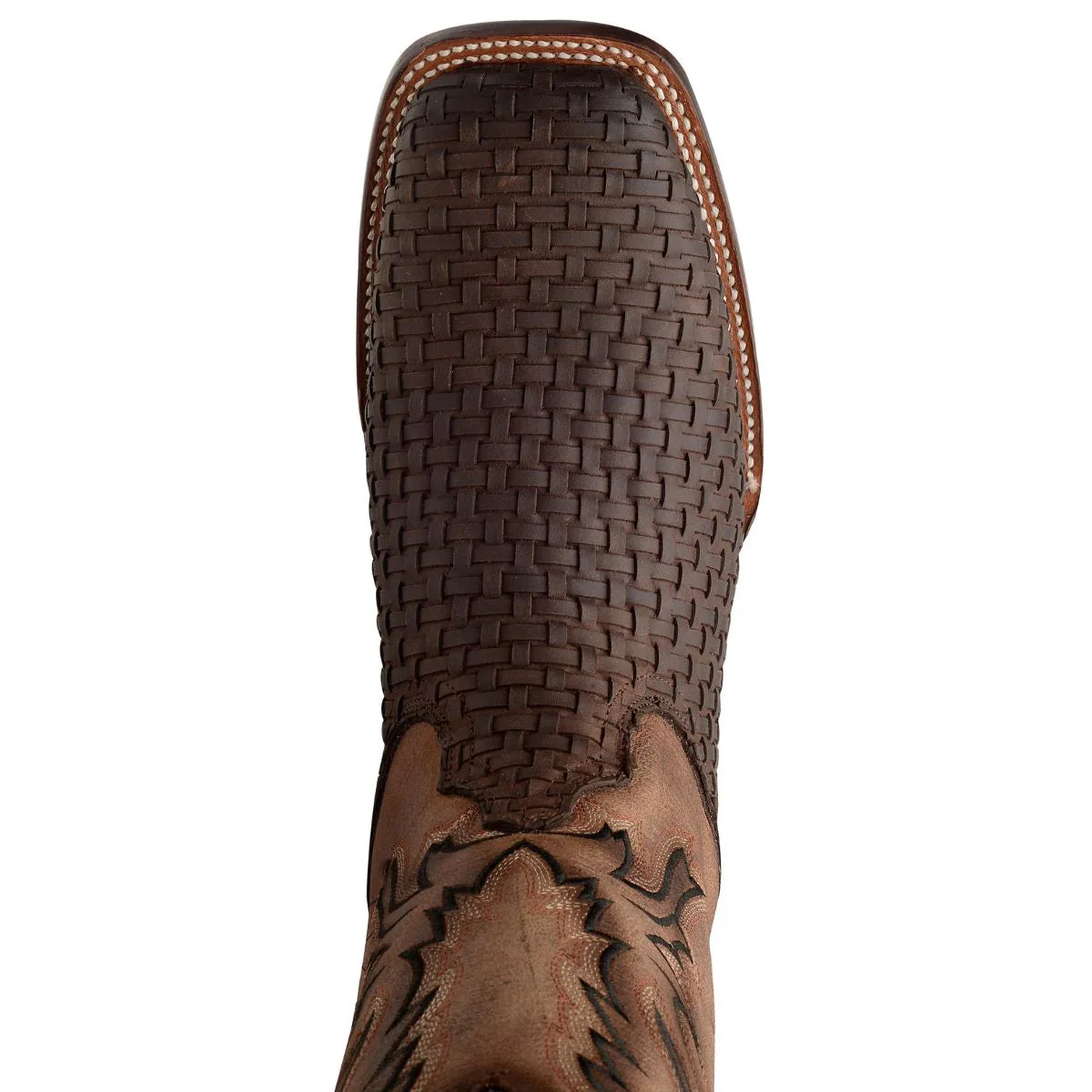 Rio Grande Bowie Petatillo Leather Square Toe Boots - Image 5