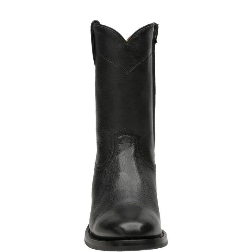 Rio Grande Wichita Roper Leather Boot with Side Closure - Round Toe - Image 3