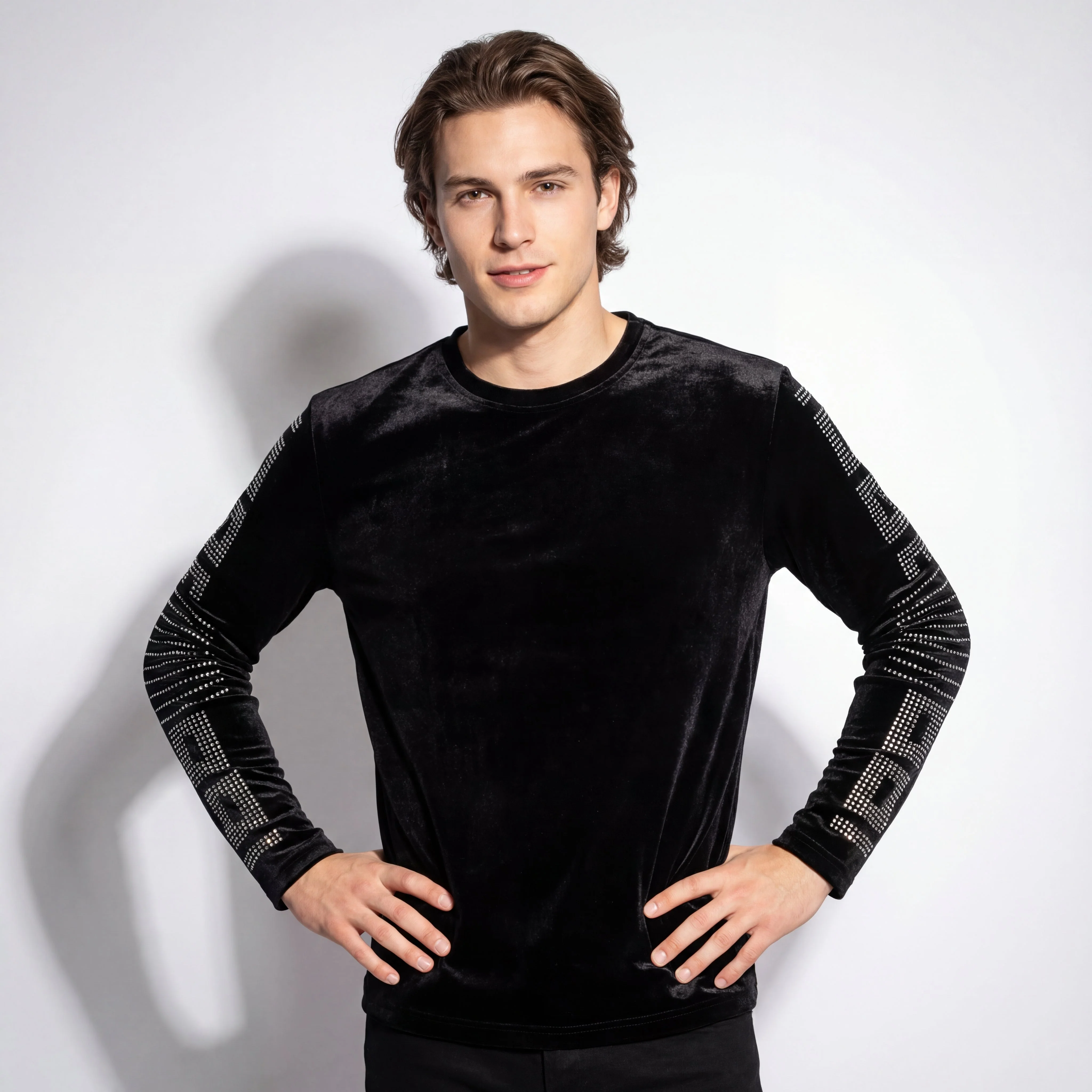 Road Ahead LS Shirt - Century Penthouse BLACK/SILVER - Image 2