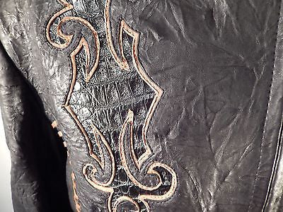 Safari Hand Made Horn-back Crocodile/Lambskin Jacket - Image 4