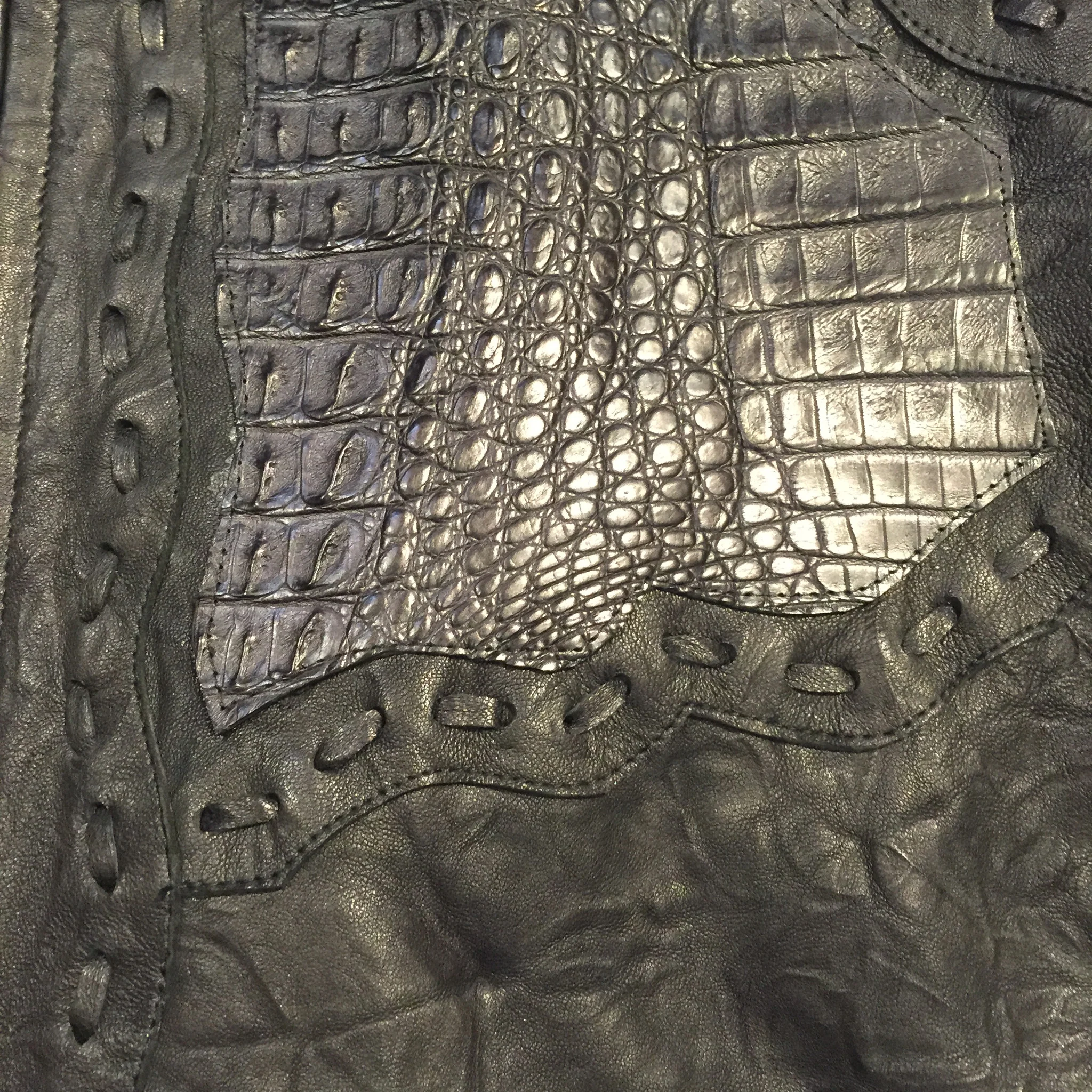 Safari Laced Crocodile/Lambskin Jackets - Image 5