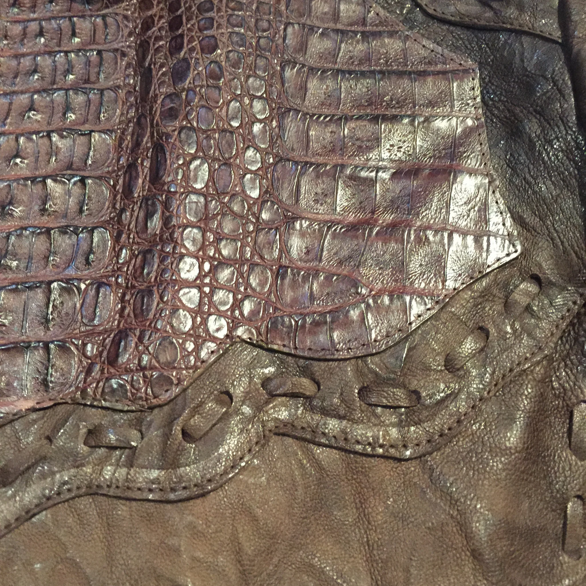 Safari Laced Crocodile/Lambskin Jackets - Image 6