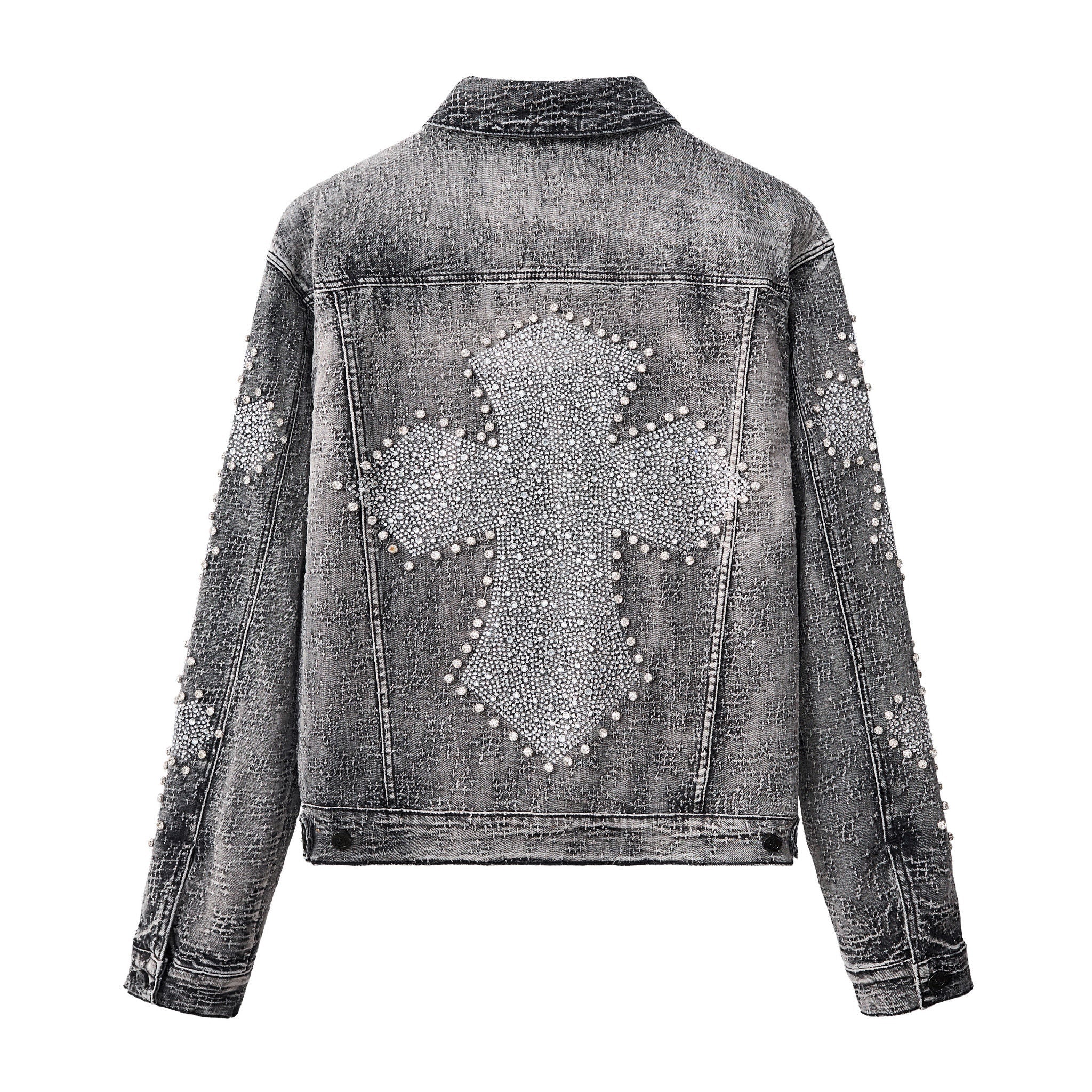 Sanctum Cross Denim Jkt – Century Penthouse GREY - Image 4
