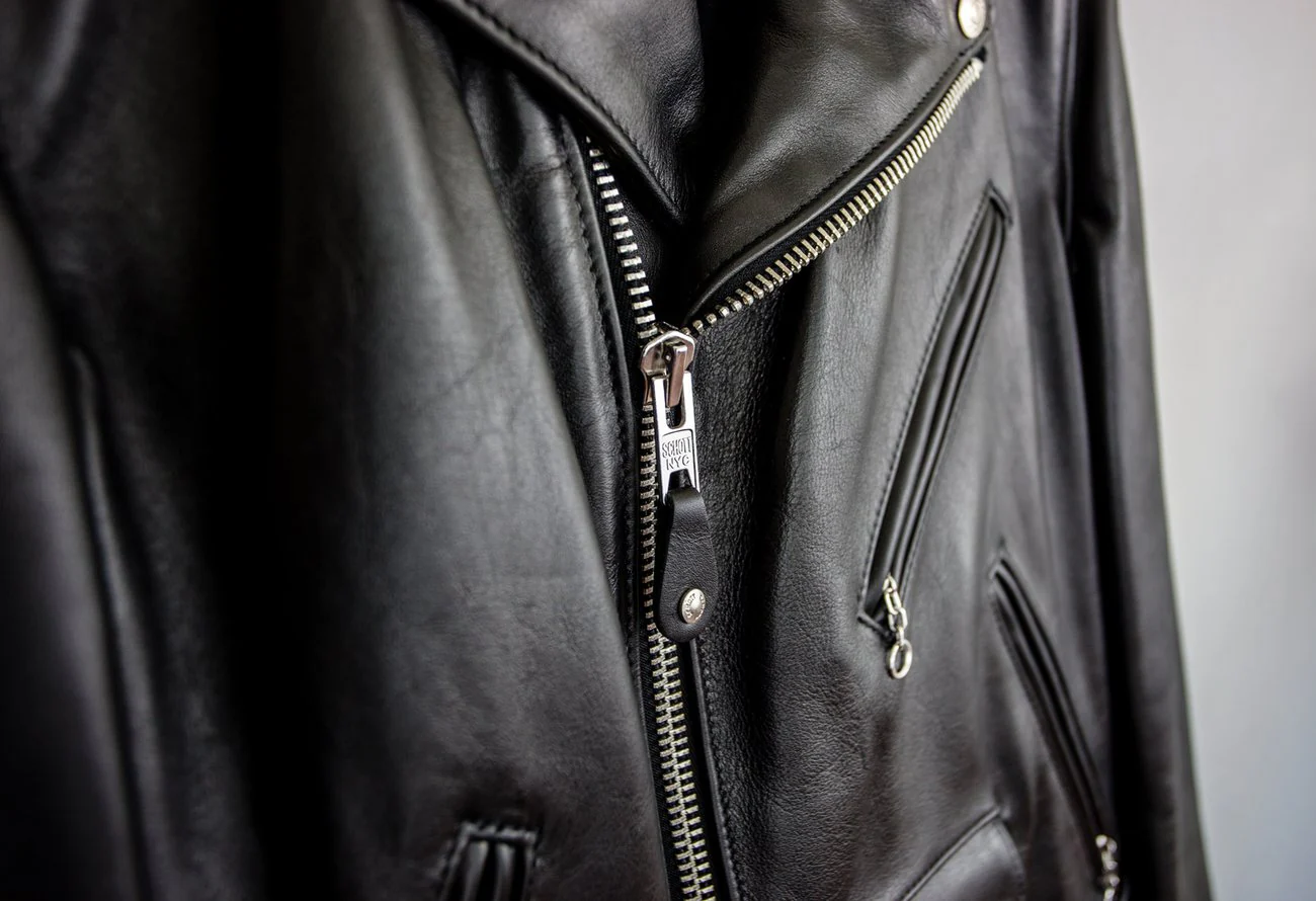 Schott 118 Men's Classic Perfecto Leather Motorcycle Jacket - Image 6