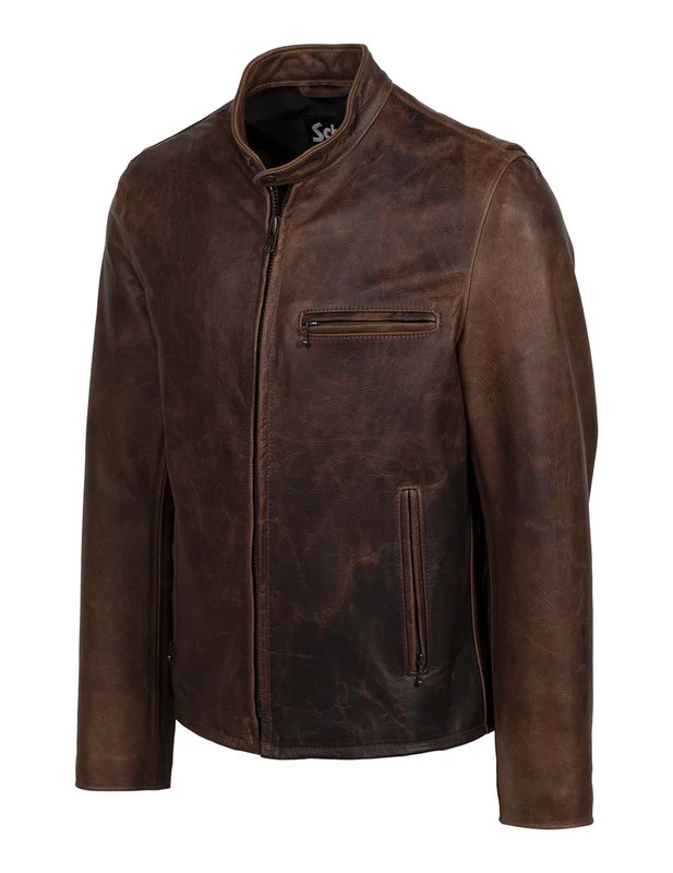 Schott 550 Nyc Cafe Racer Jacket - Image 3