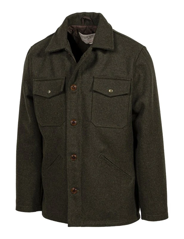 Schott Nyc Loden Wool Grandville Jacket - Image 3