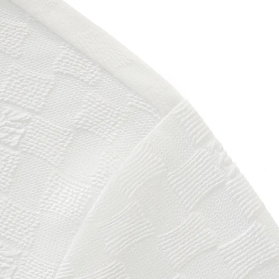 Seamless Check Texture Polo WHITE - Image 4