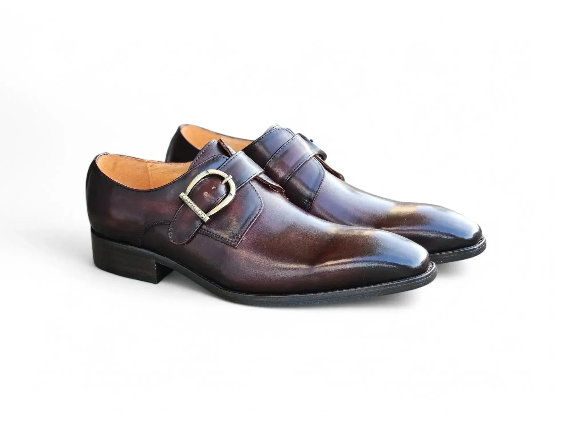 Signature Buckle Monk Strap Shoe - Image 13