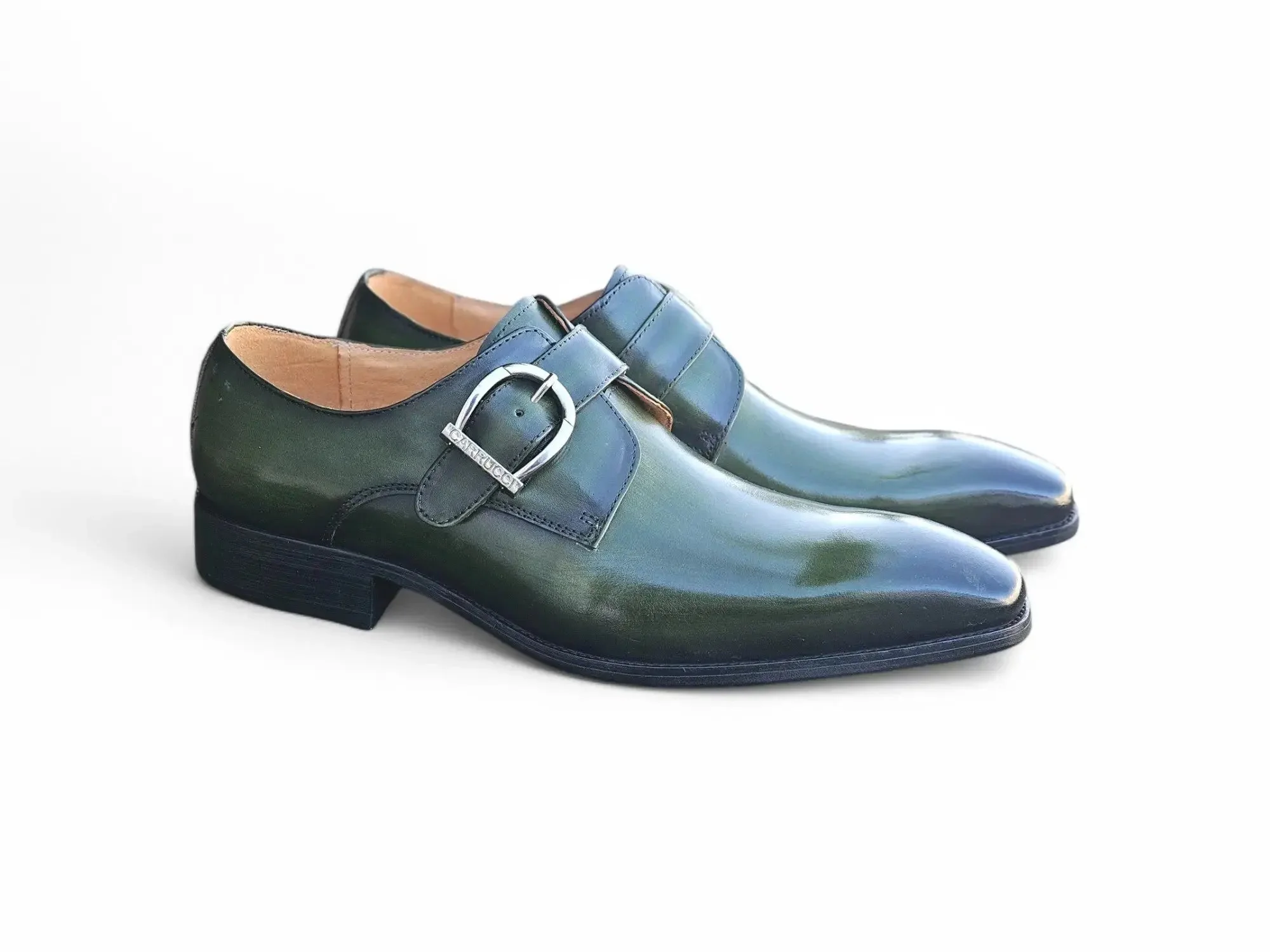 Signature Buckle Monk Strap Shoe - Image 14