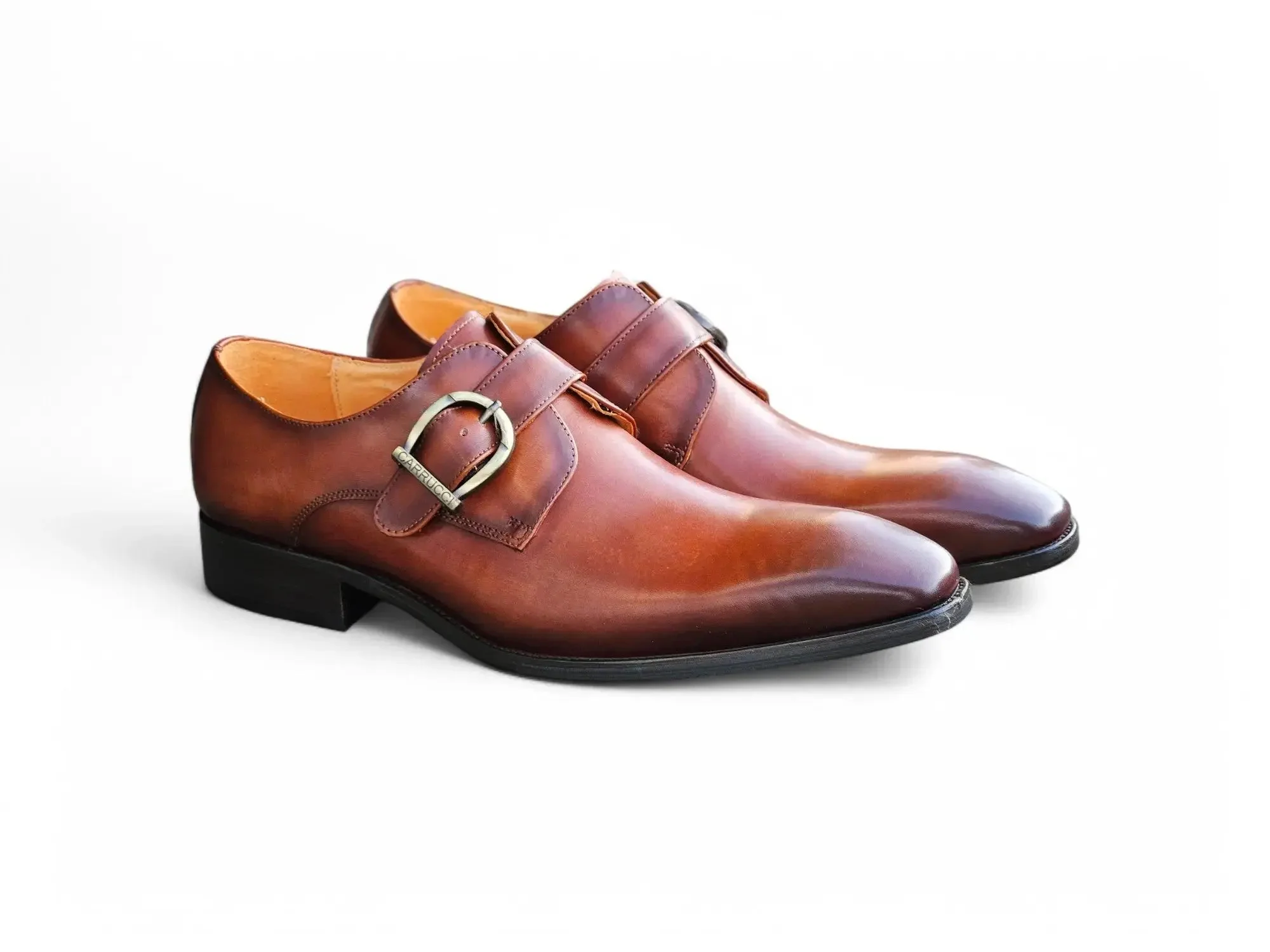 Signature Buckle Monk Strap Shoe - Image 8