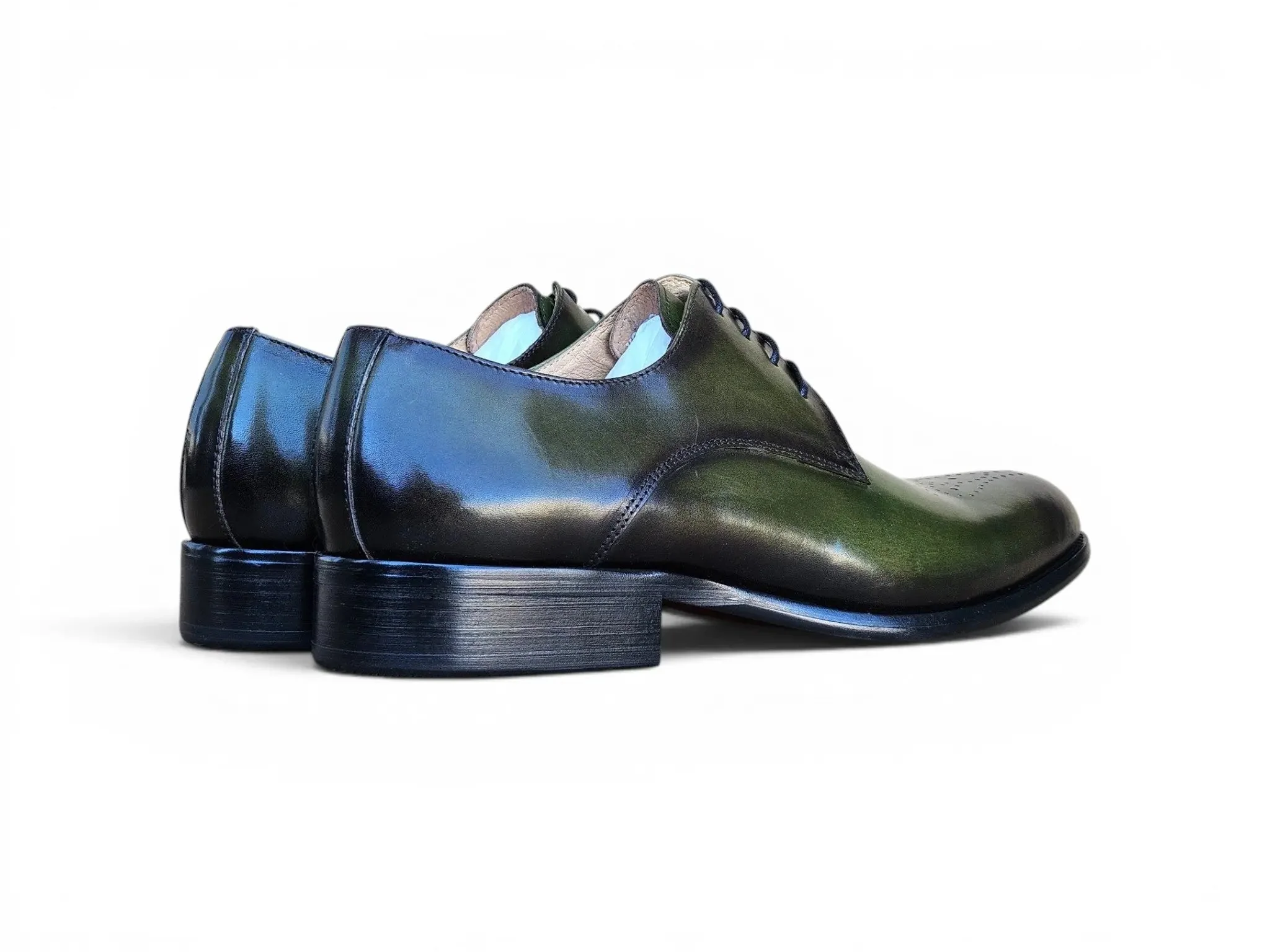 Signature Burnished Lace-up Derby - Image 13
