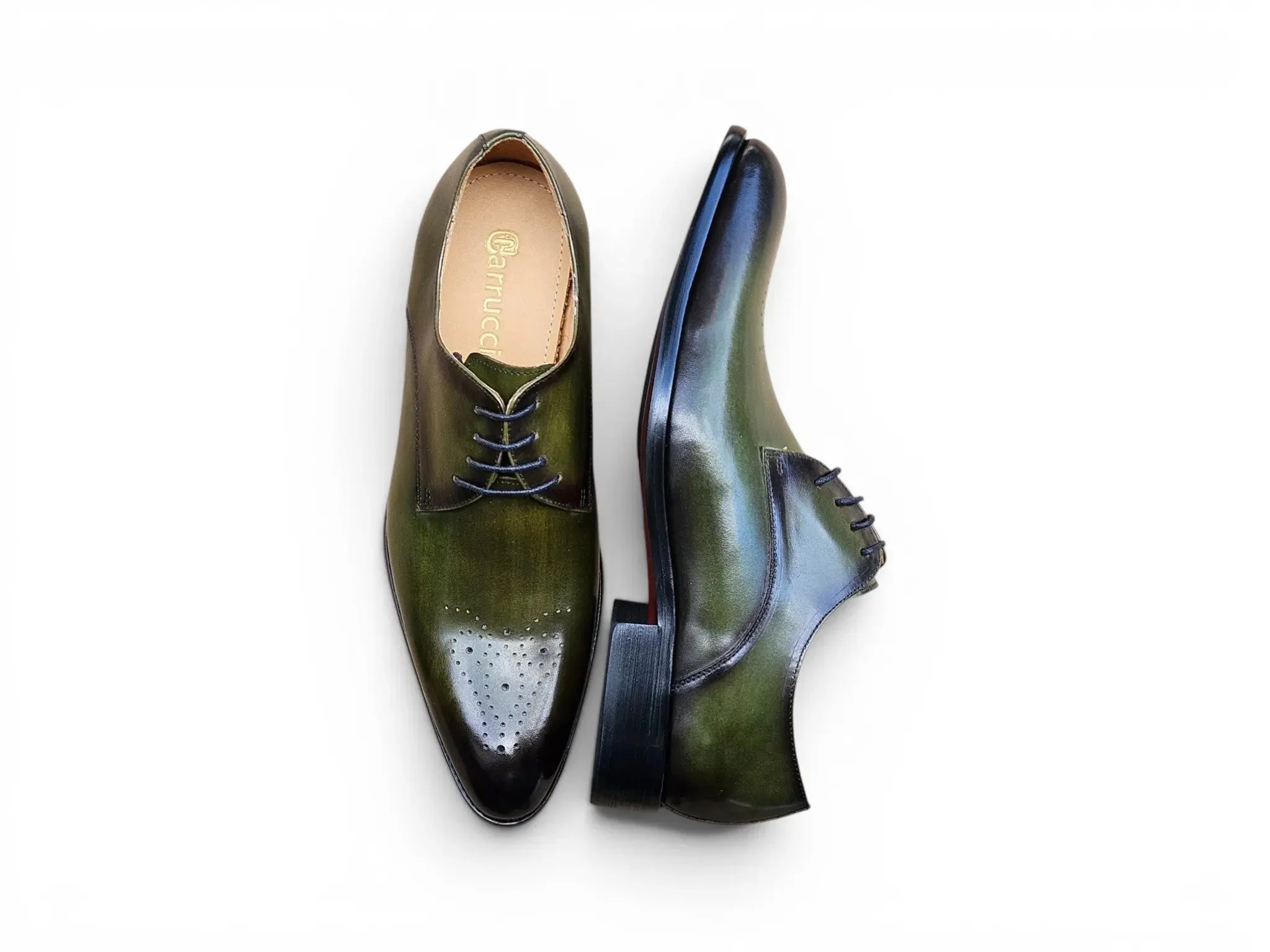 Signature Burnished Lace-up Derby - Image 15