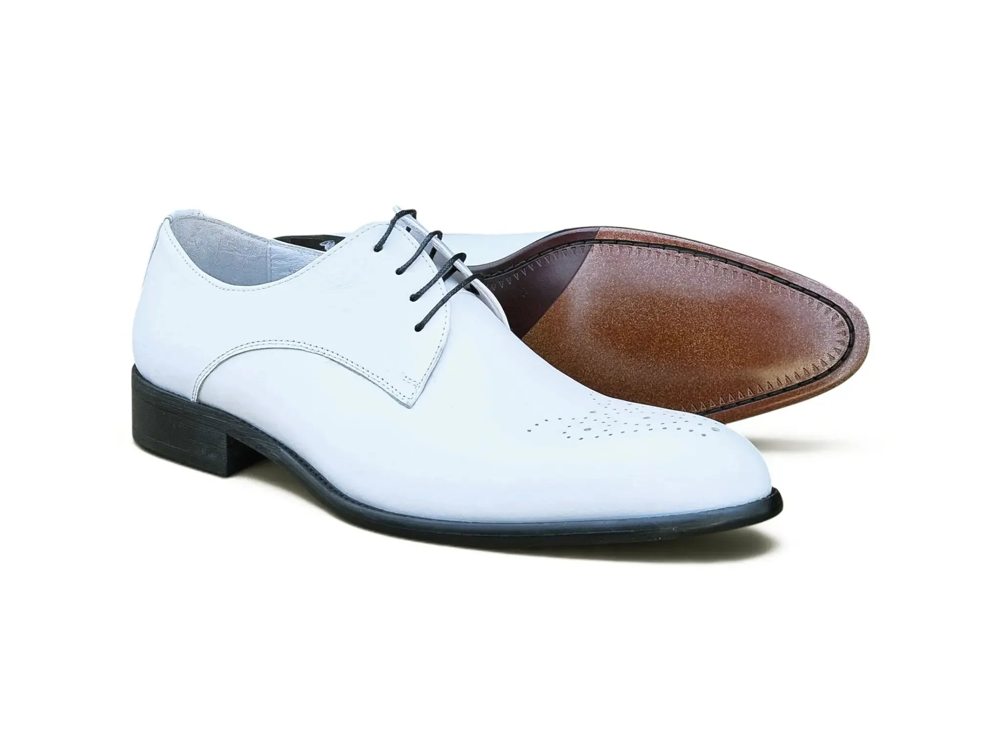 Signature Burnished Lace-up Derby - Image 47