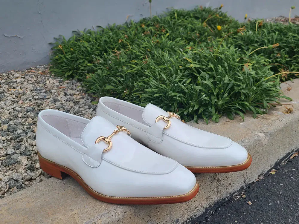 Signature Horse Bit Patent Leather Loafer - Image 9