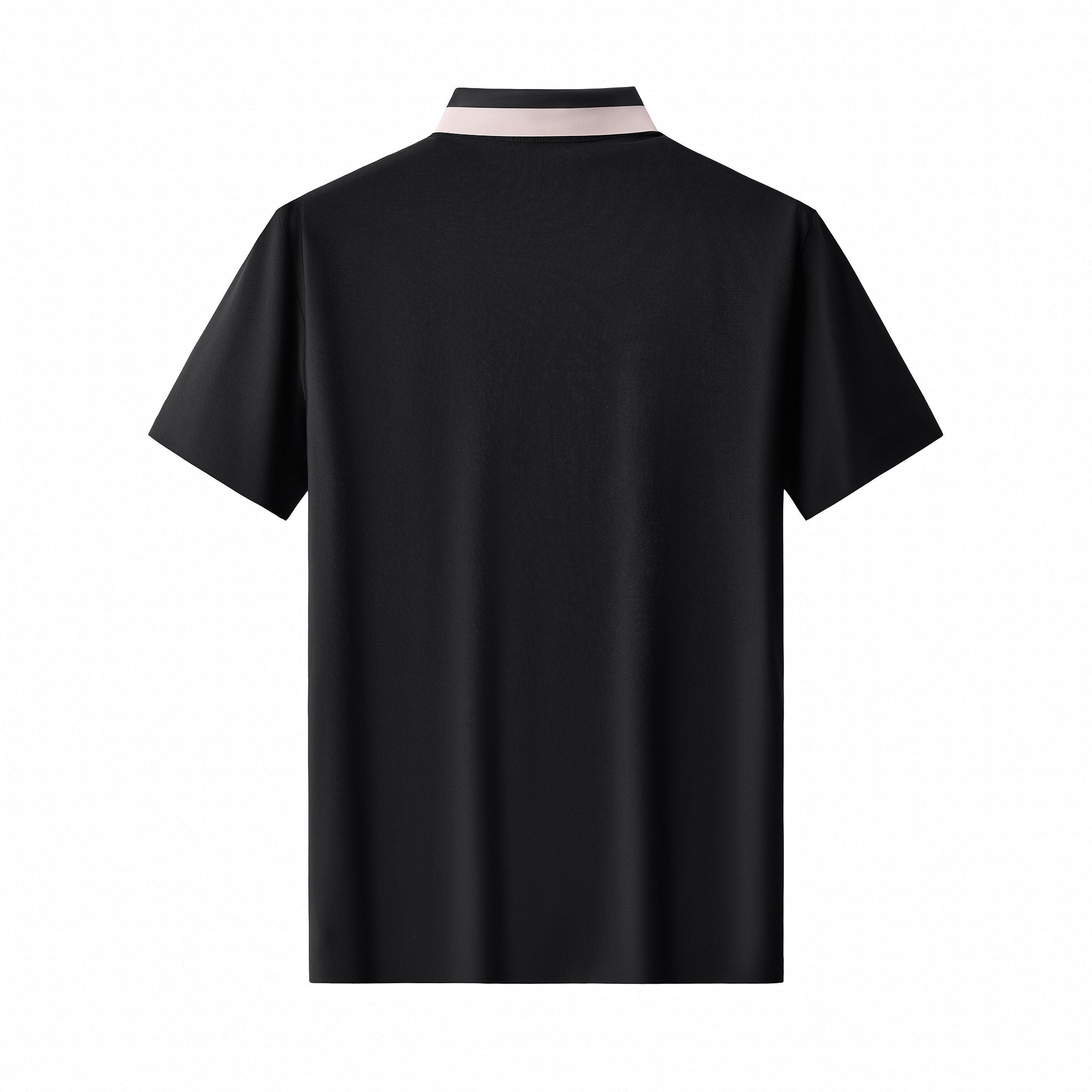 Signature Trim Performance Polo – El Baron BLACK - Image 2