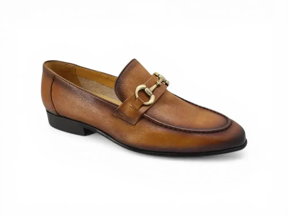 Soft Calf Leather with gold horse bit - Image 3