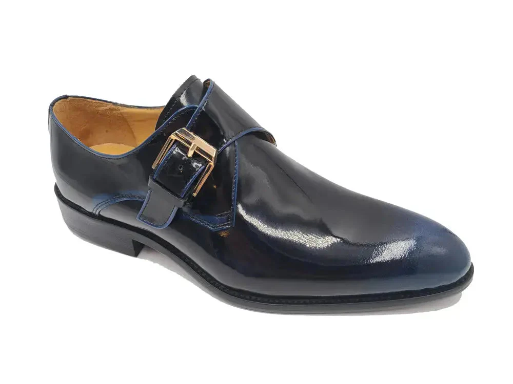 Soft Calf Patent Leather Single Monk Slip-on - Image 13