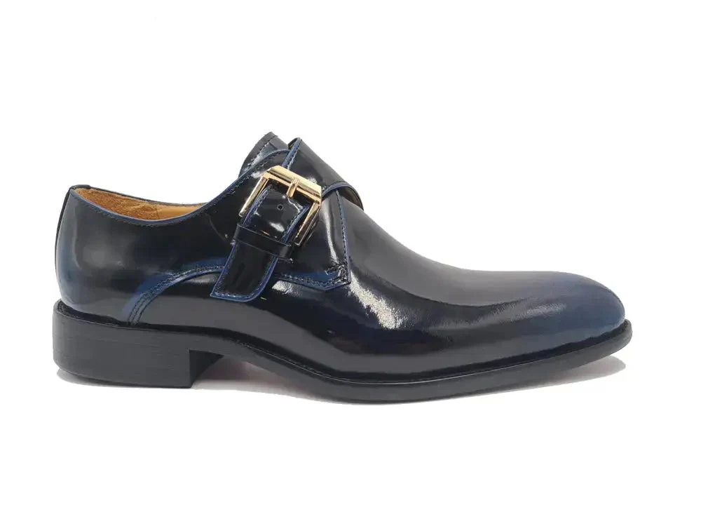 Soft Calf Patent Leather Single Monk Slip-on - Image 14