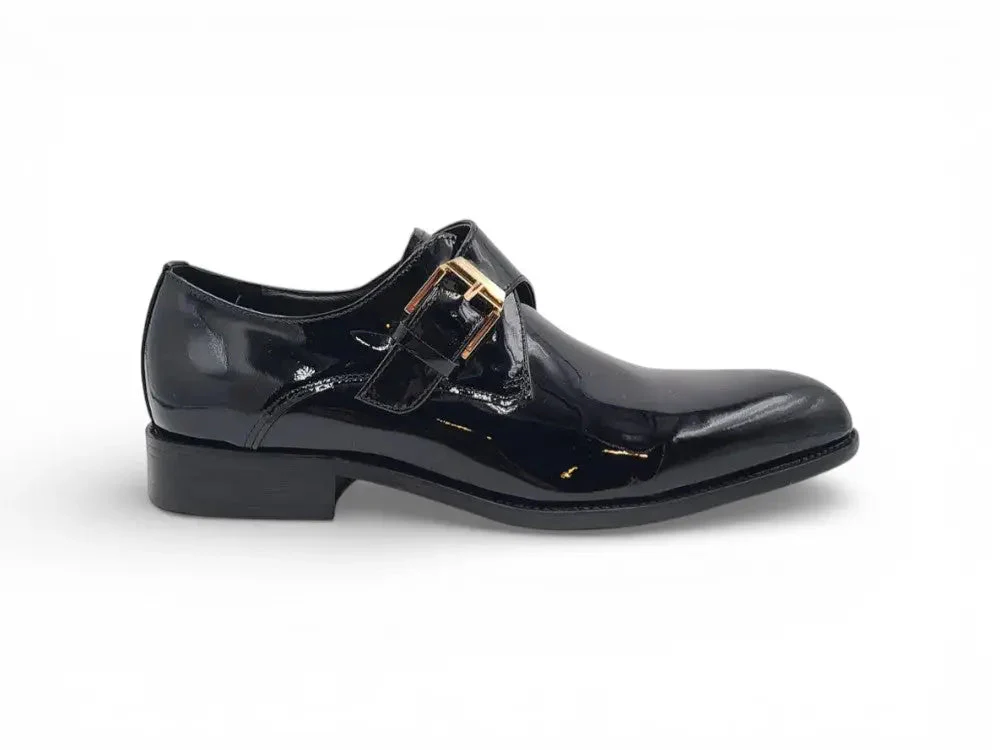Soft Calf Patent Leather Single Monk Slip-on - Image 16