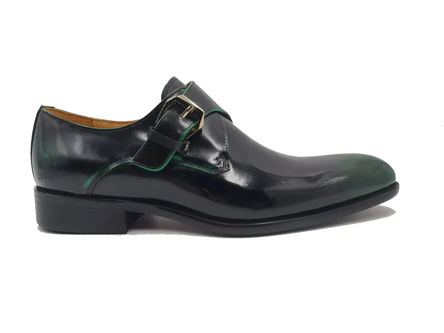 Soft Calf Patent Leather Single Monk Slip-on - Image 2