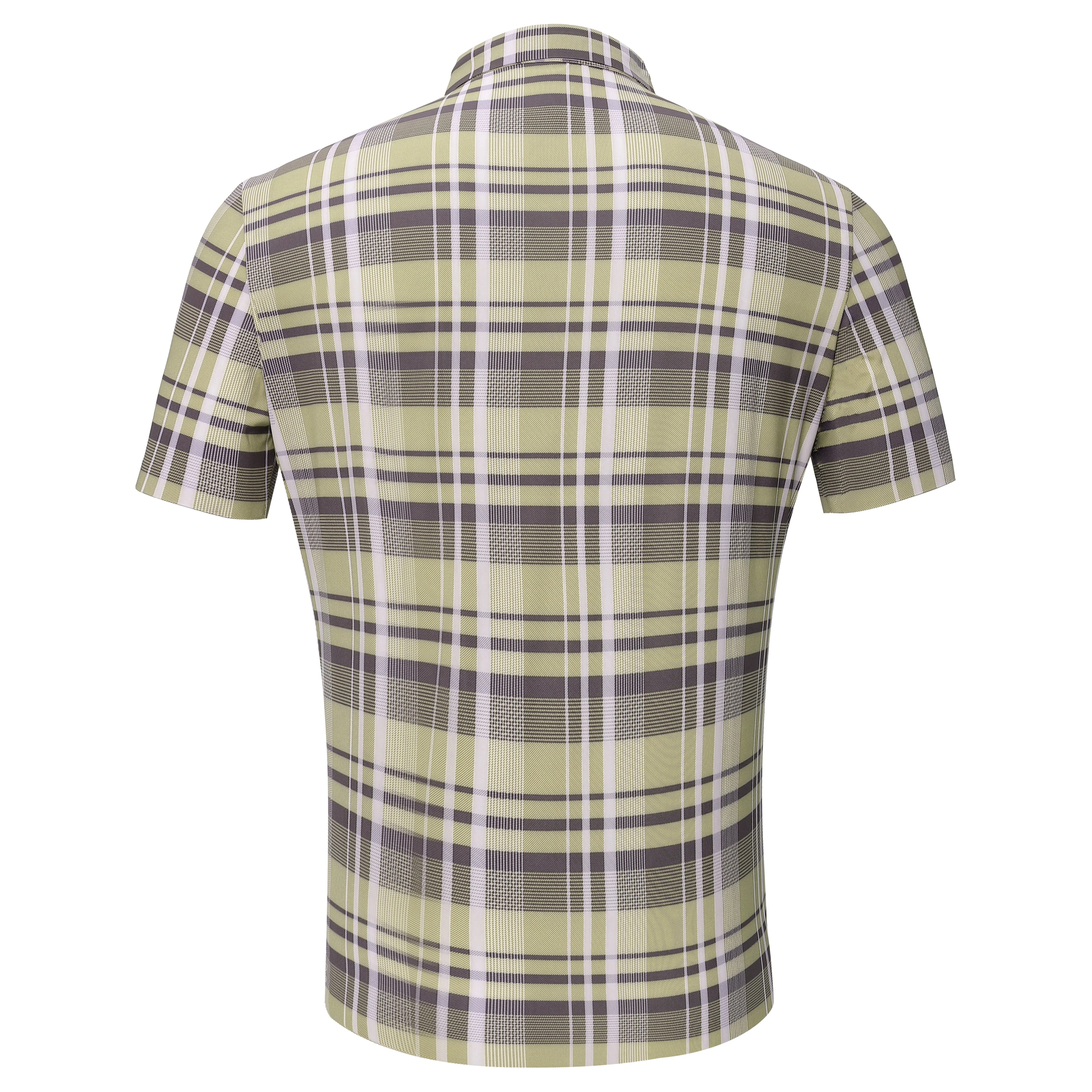 Square Up Short-Sleeve Shirt KHAKI - Image 2