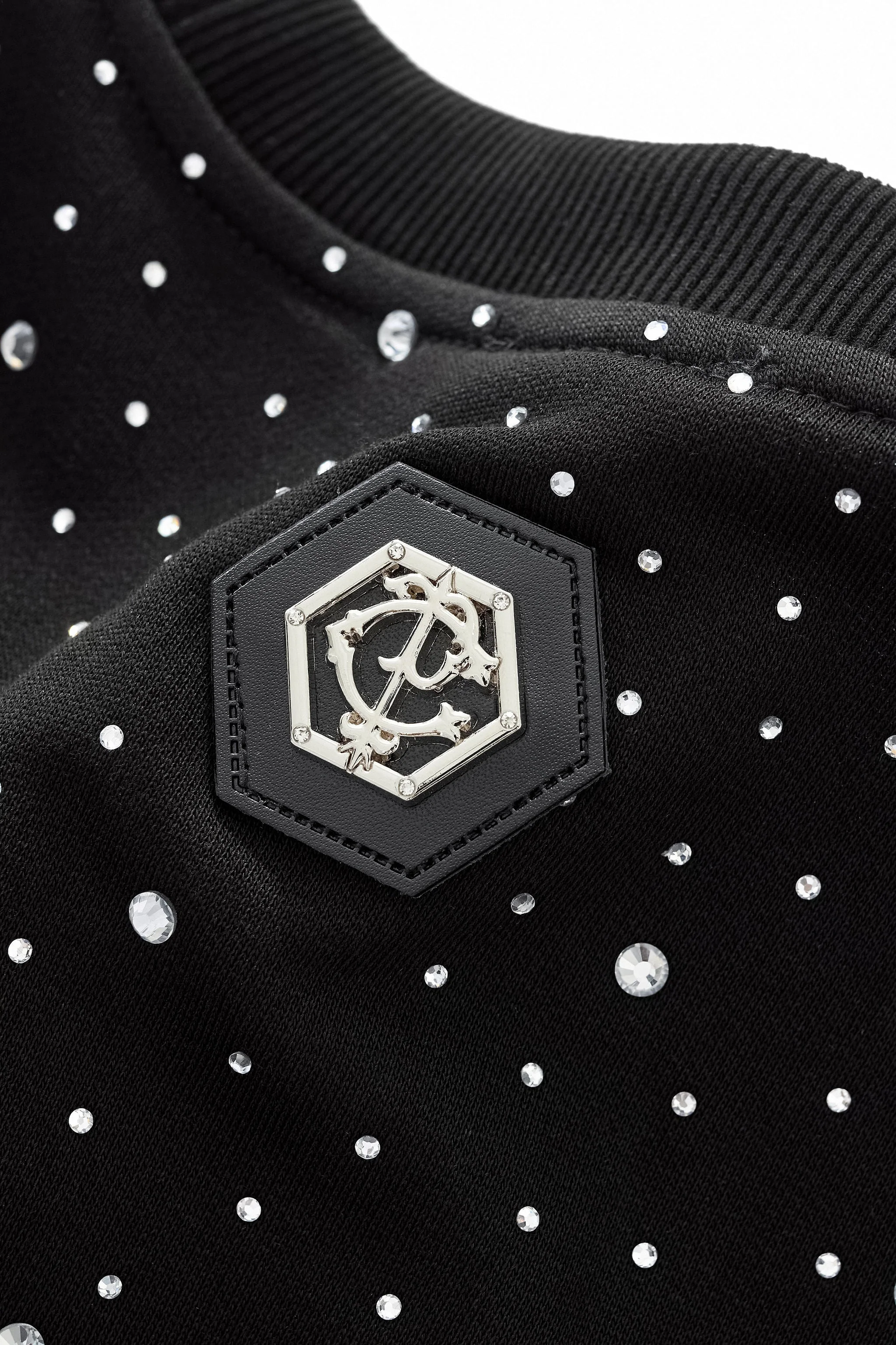 Stellar Scatter Sweatshirt – Century Penthouse BLACK/SILVER - Image 7