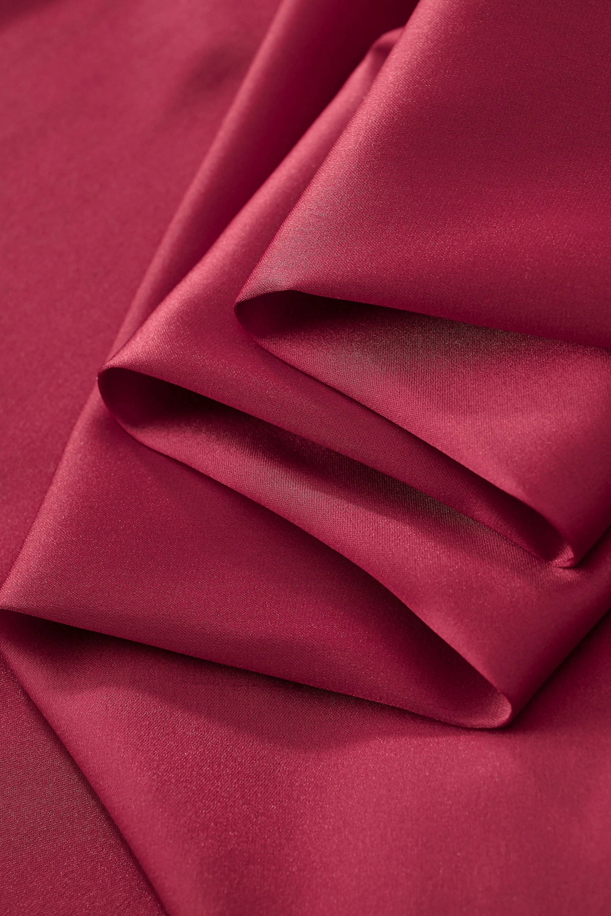 SIGNATURE SATIN STITCHLESS LS Shirt WINE - Image 6