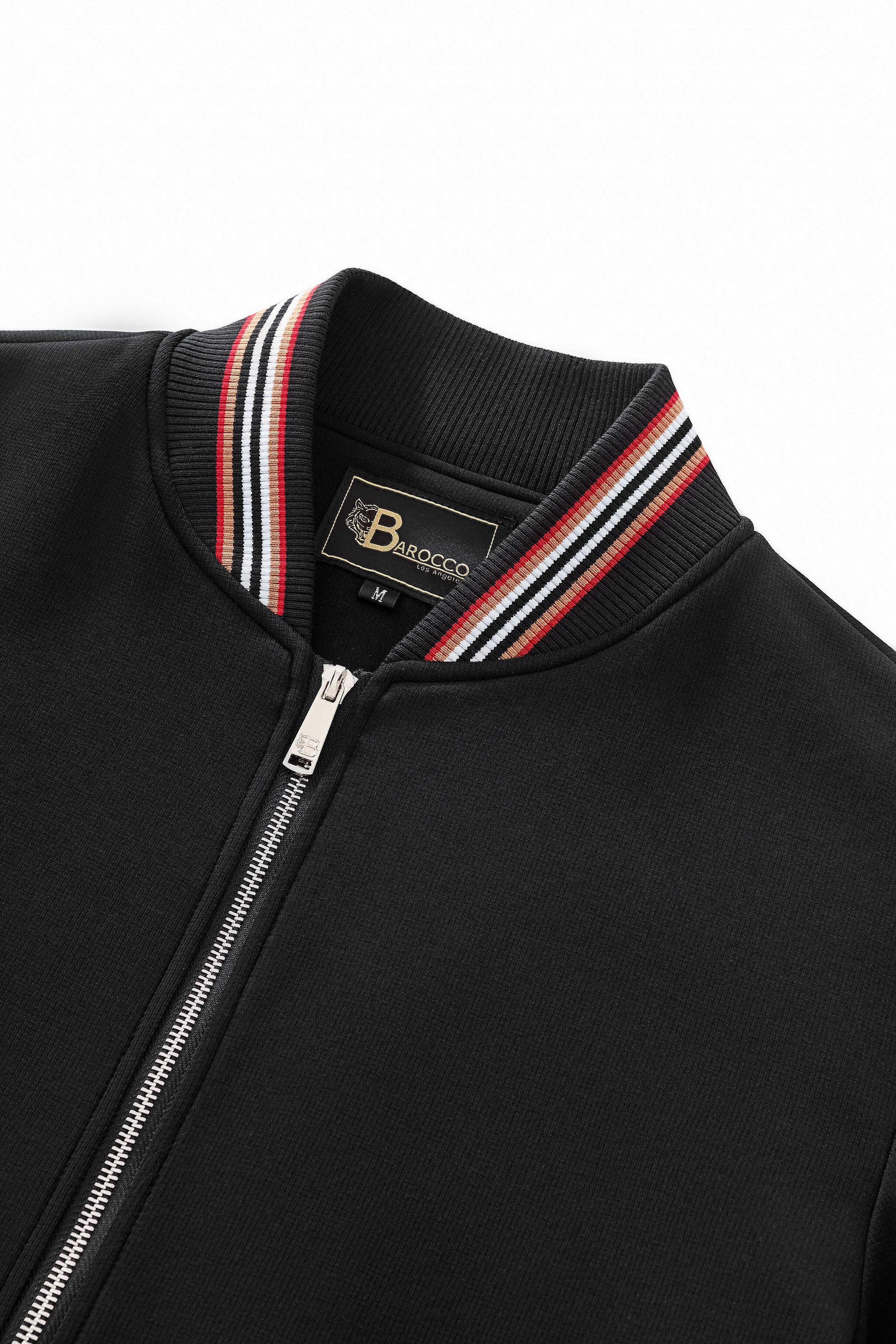 Stratus Trim Tracksuit BLACK - Image 4