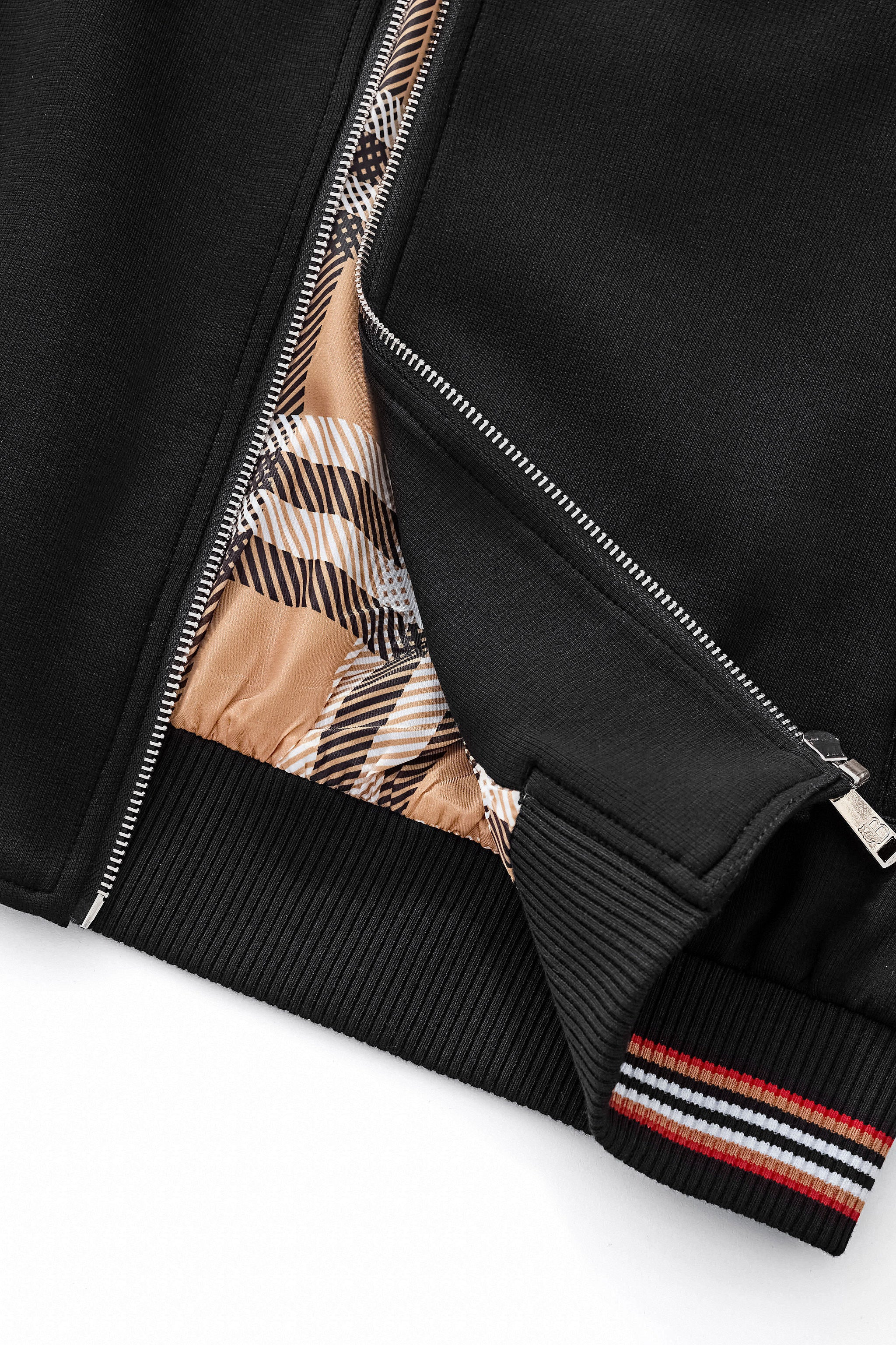 Stratus Trim Tracksuit BLACK - Image 8