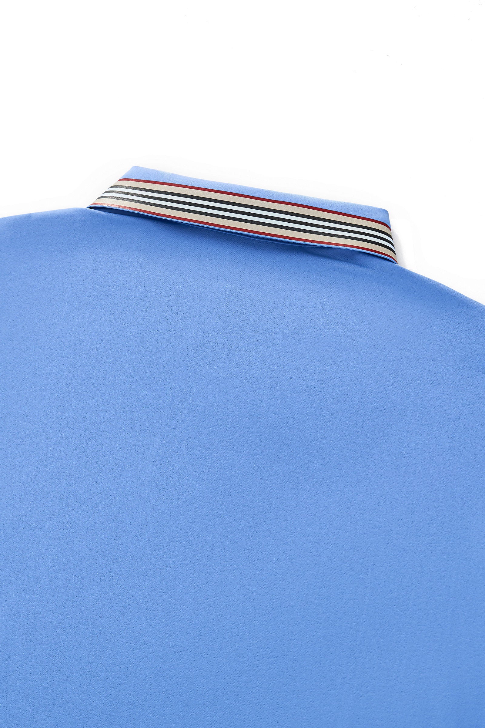 Stripe Collar Performance Polo – El Baron BLUE - Image 9