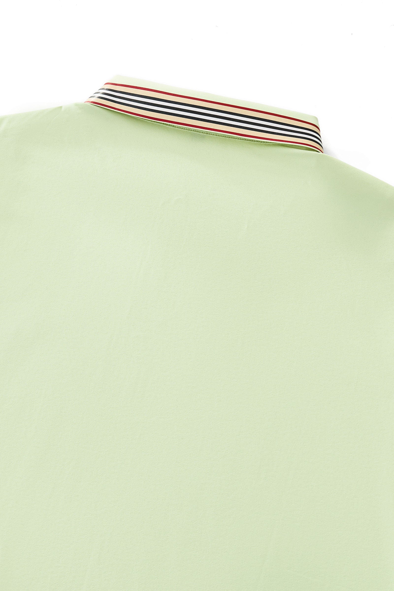 Stripe Collar Performance Polo – El Baron GREEN - Image 9