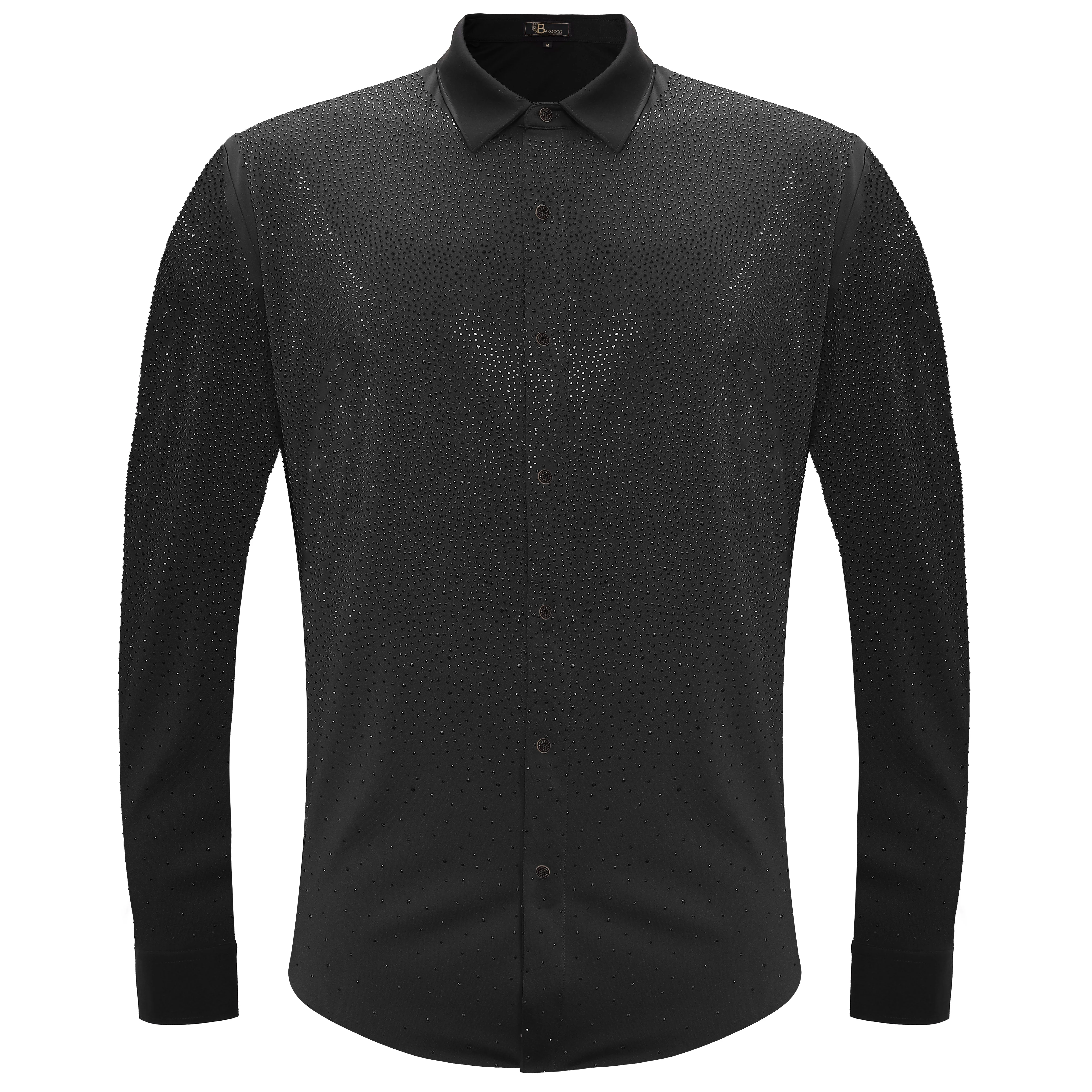 Super Nova Button-Up Shirt BLACK/BLACK