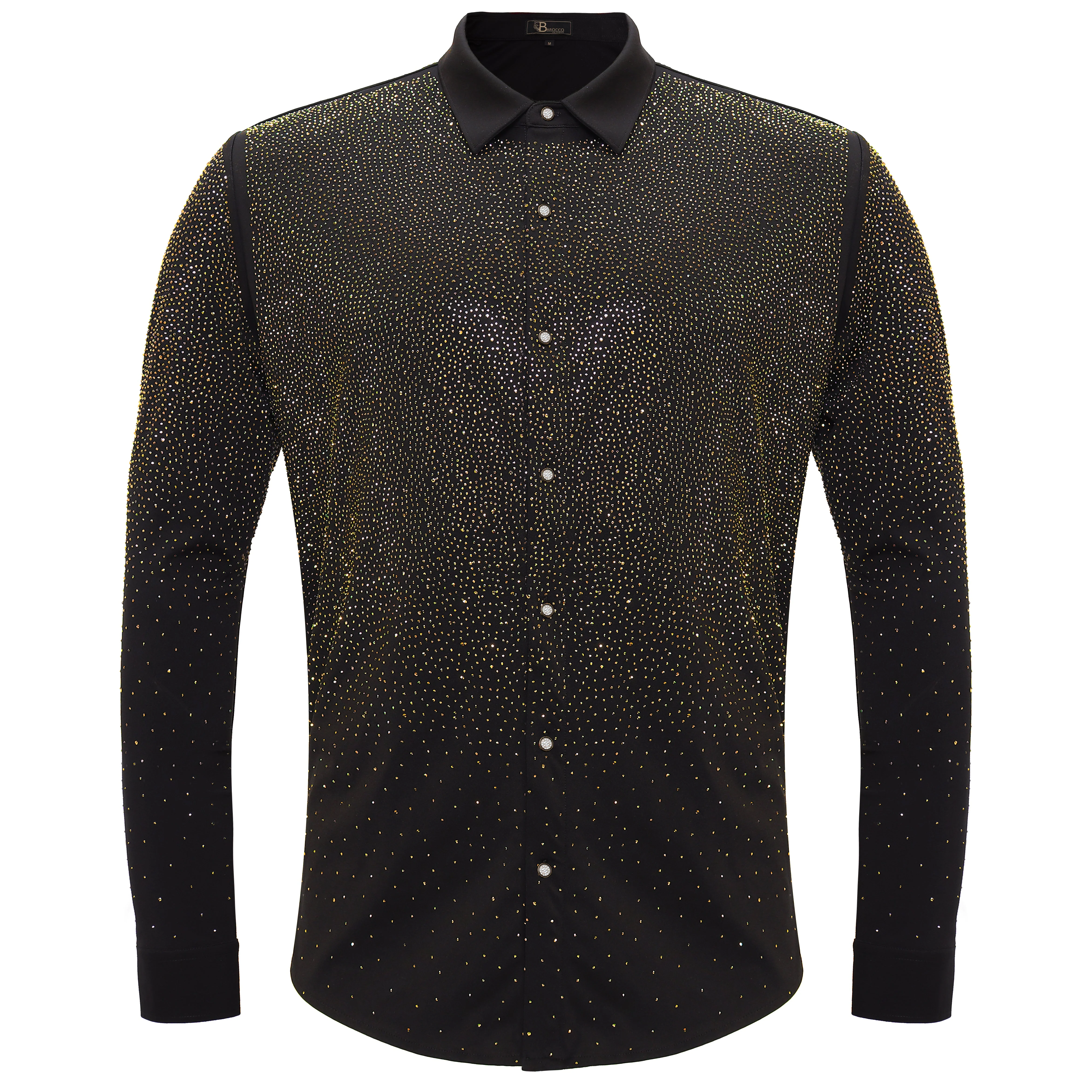 Super Nova Button-Up Shirt BLACK/GOLD